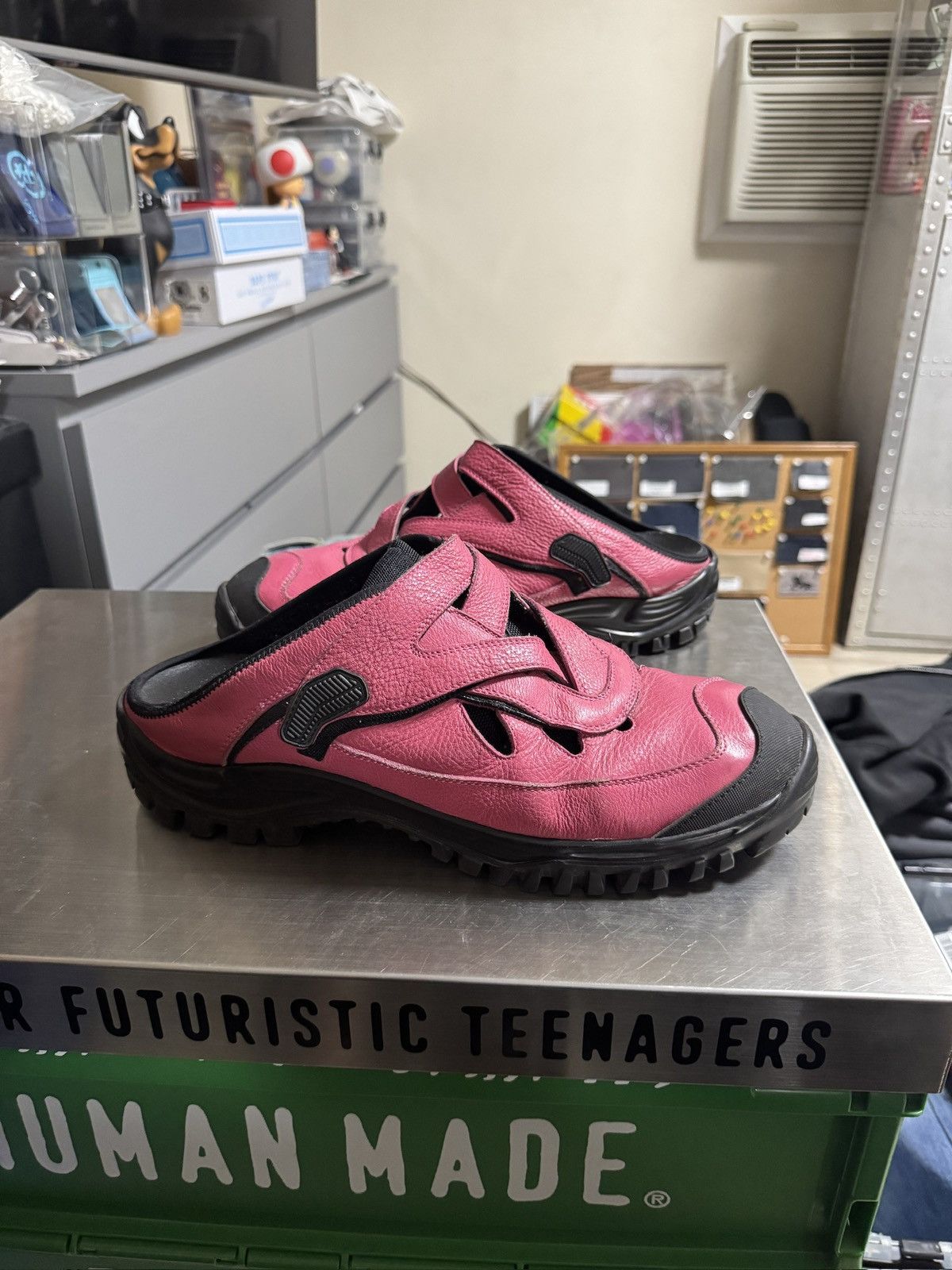 Kiko Kostadinov 2022 Kiko Kostadinov Wessex Sabo Mules Shock Pink Size 12 Size US 12 / EU 45 - 1 Thumbnail