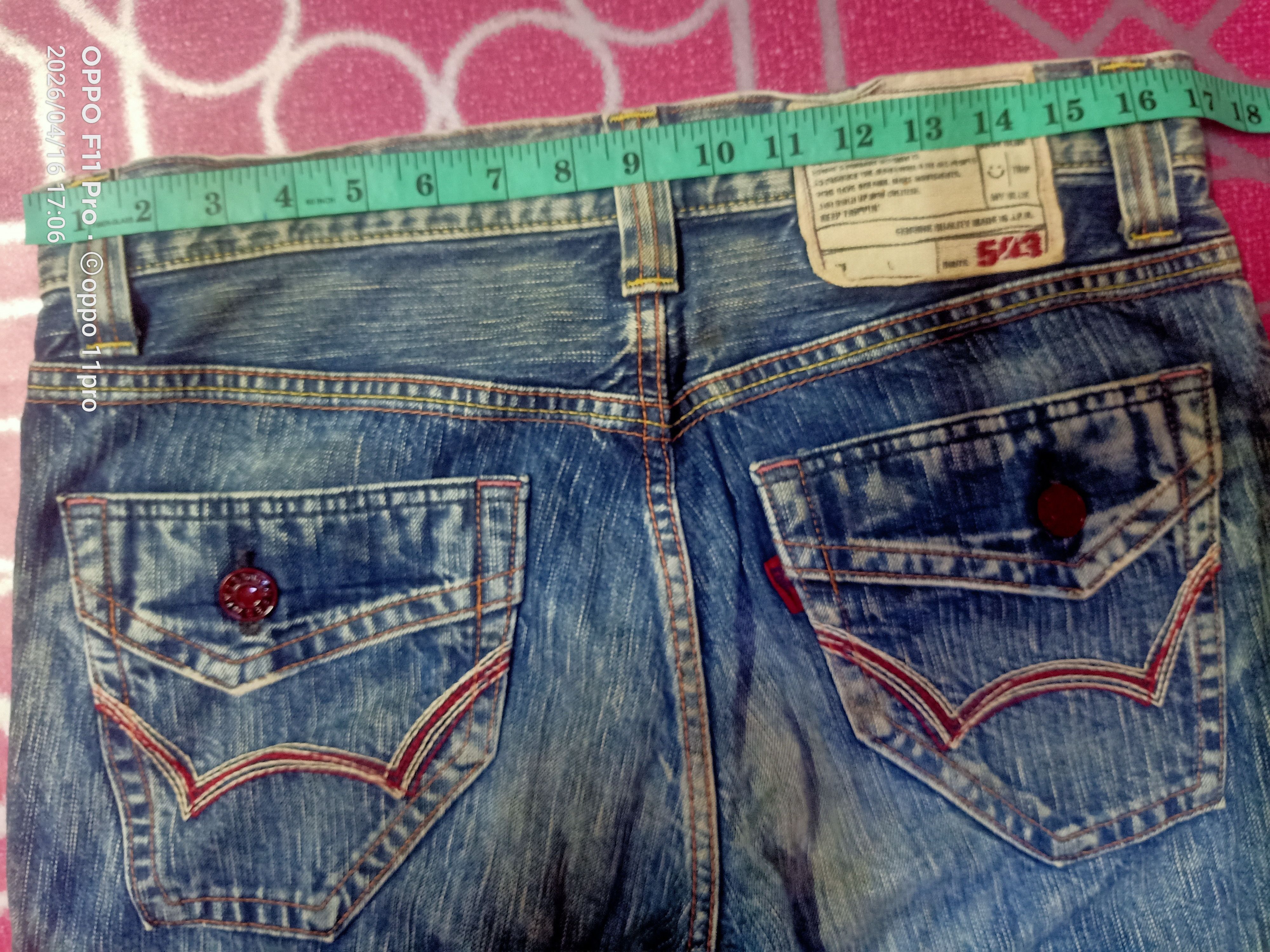 Japanese Brand 💥 Edwin 503 Flare Denim Men 💥 Size US 33 - 5 Thumbnail