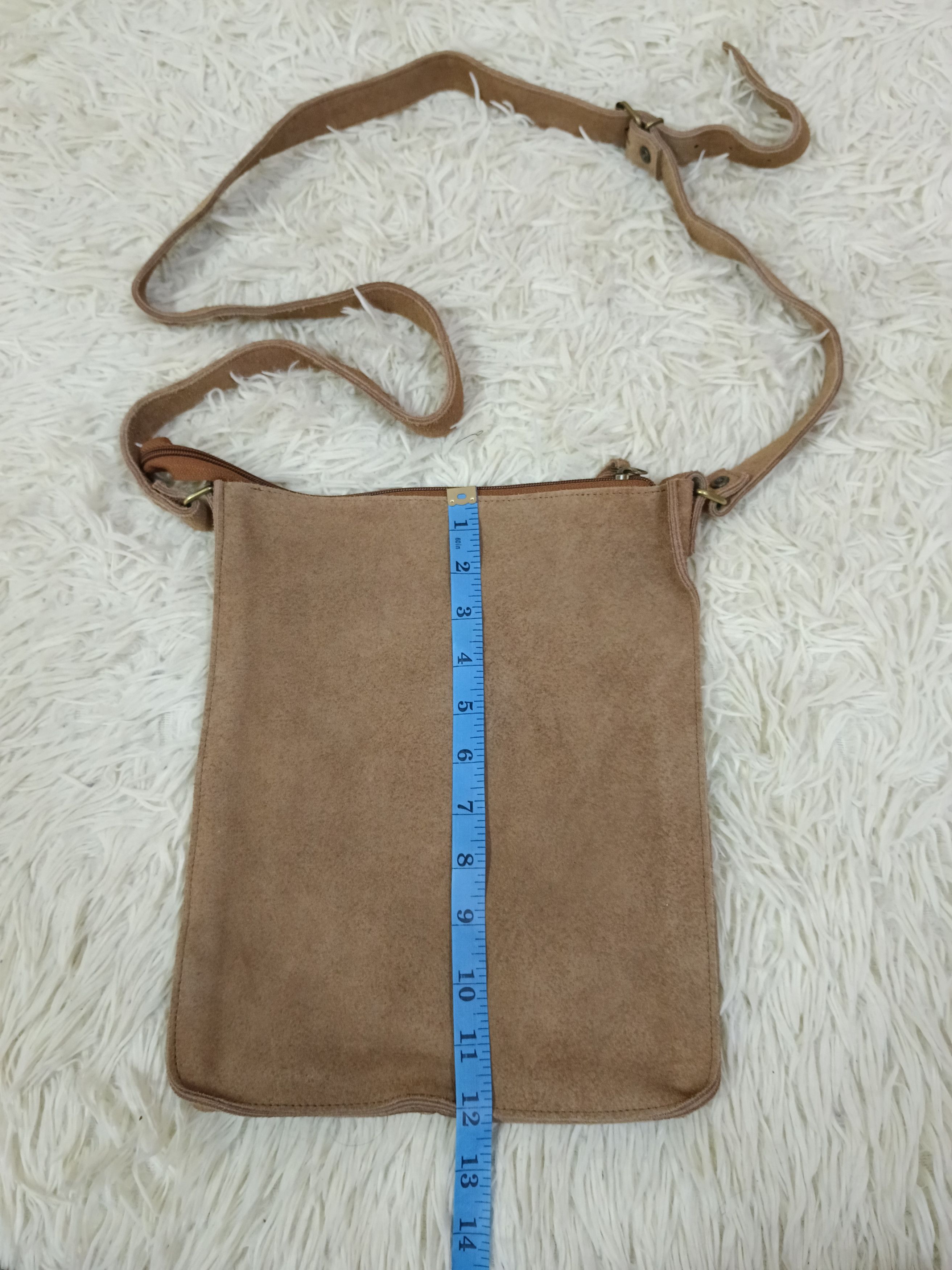 Leather SHIN&COMPANY SUEDE LEATHER CROSSBODY Size ONE SIZE - 3 Thumbnail