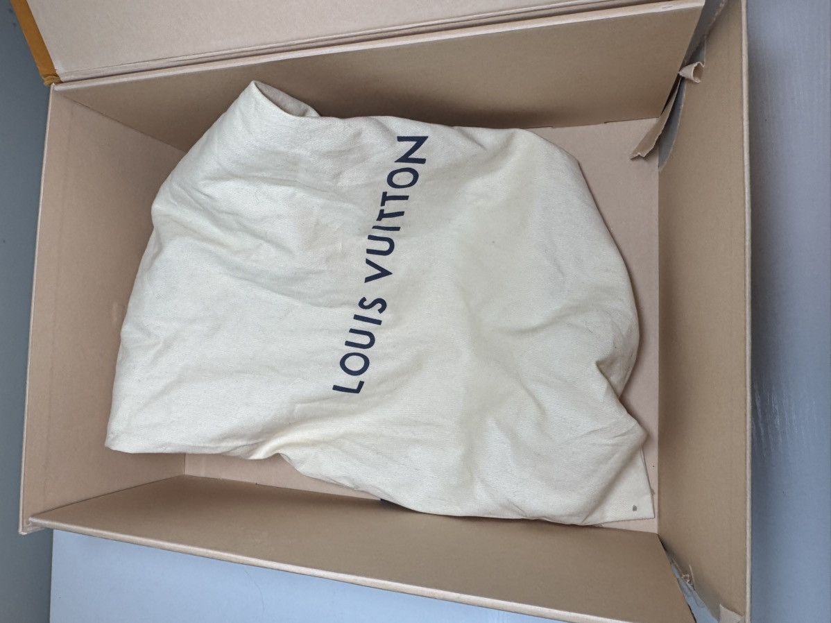 Louis Vuitton Louis Vuitton LV Trainer Low Blue Stripe Mini Monogram Sz 10 Size US 10 / EU 43 - 8 Thumbnail