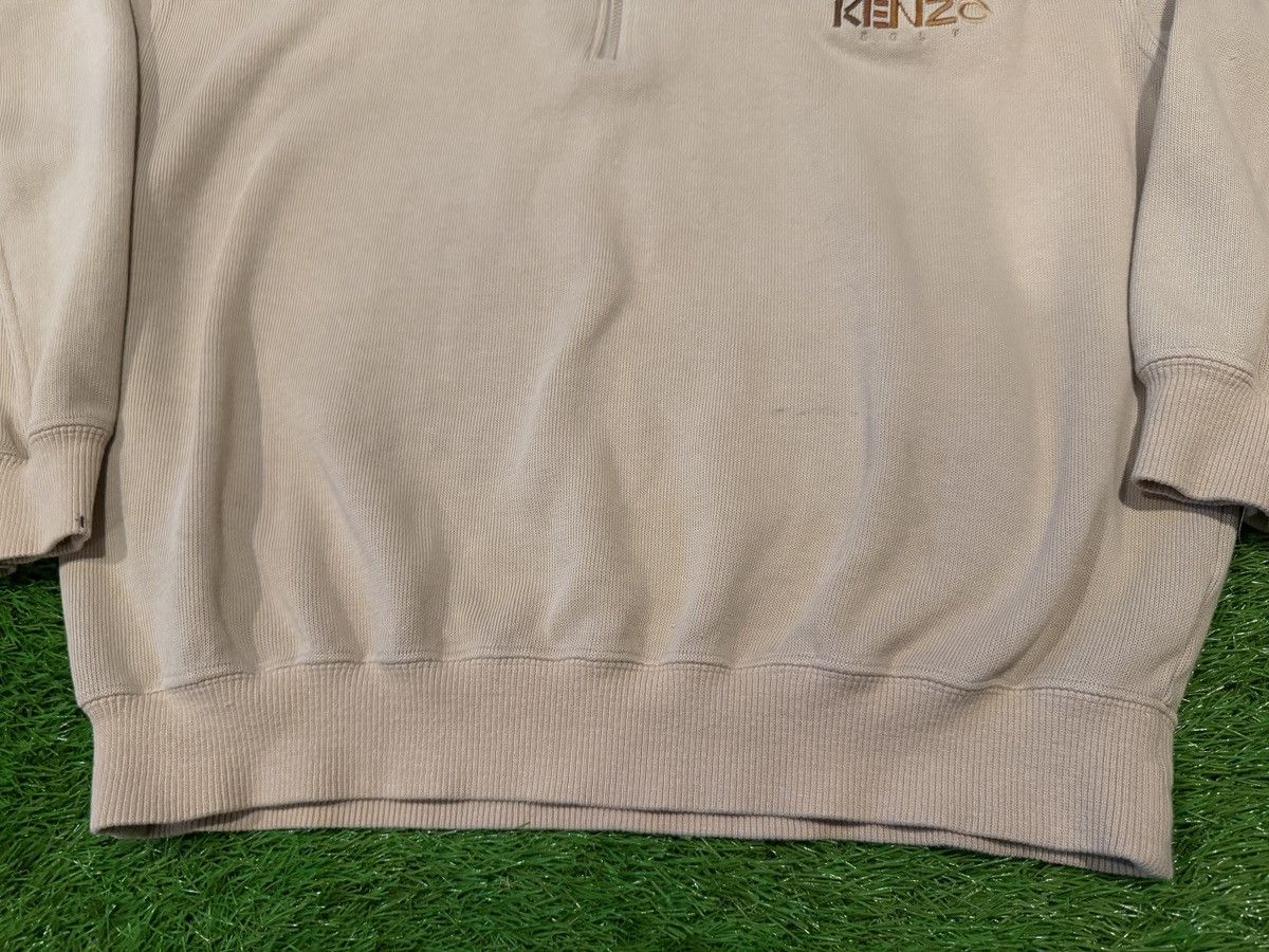 Kenzo Vintage Kenzo Golf Pullover 1/4 Zip Sweatshirt Sweater Size US L / EU 52-54 / 3 - 3 Thumbnail
