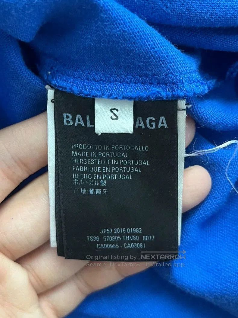 Balenciaga Balenciaga SS23 Logo Print Crewneck T-Shirt. Size US S / EU 44-46 / 1 - 3 Thumbnail