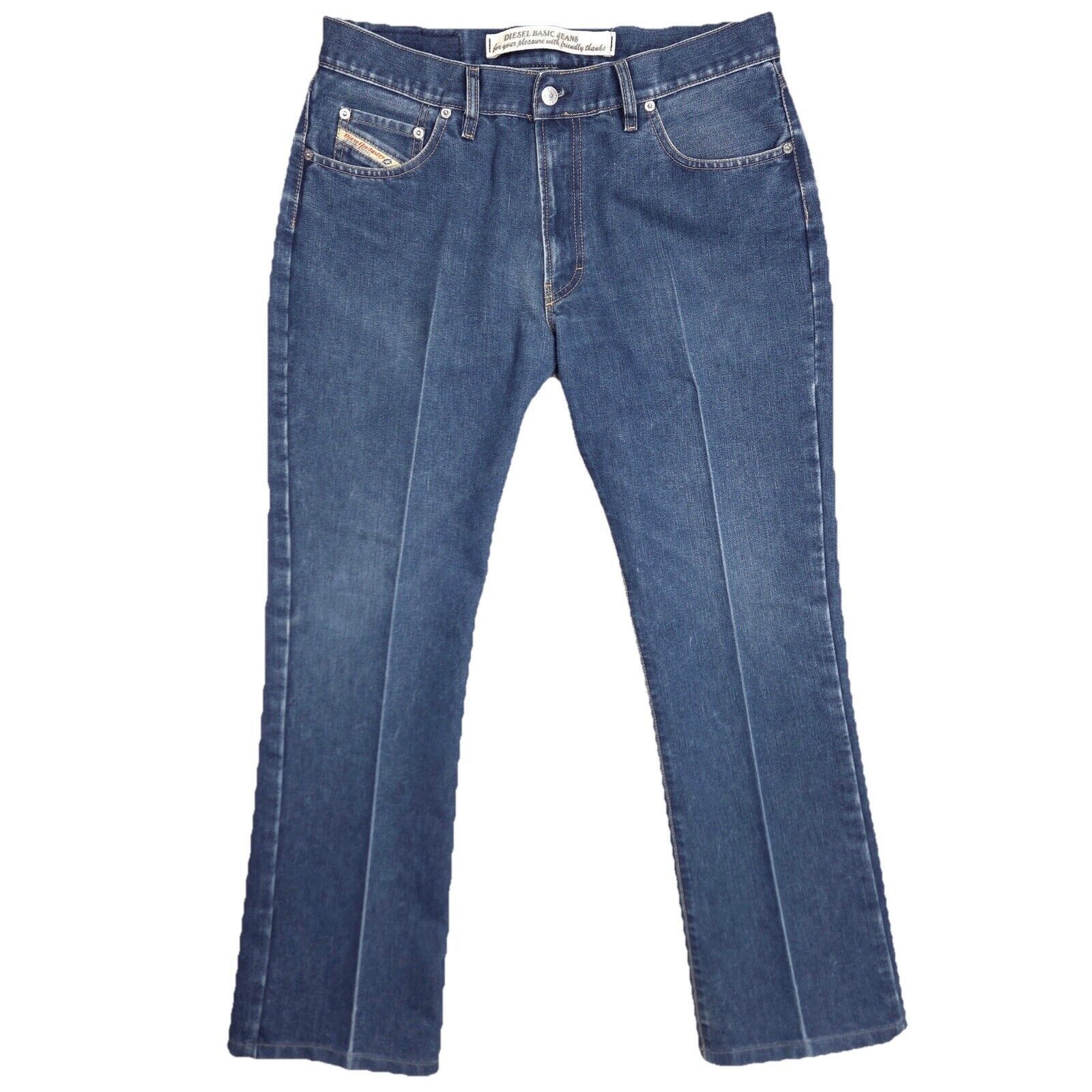 Diesel Diesel Mens Jeans 36x30 (Actual W34) Denim Blue RR55 | Grailed