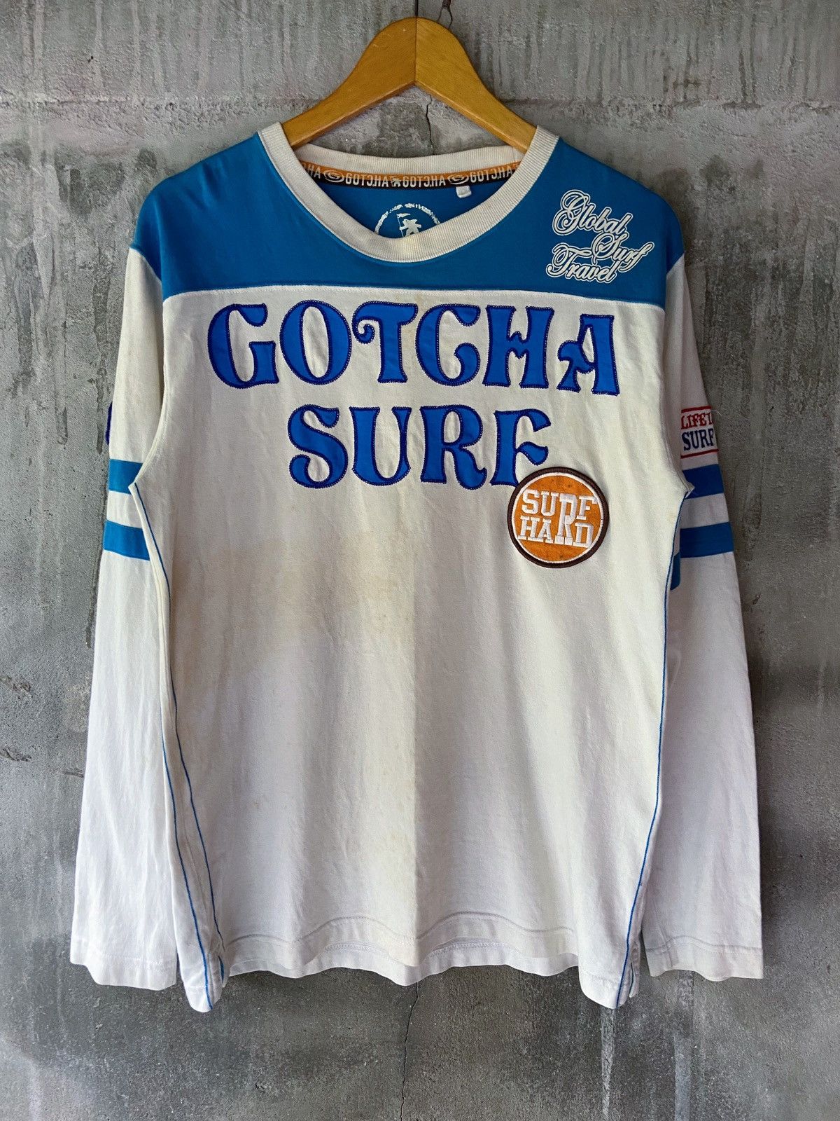 Japanese Brand LIFE IS SURF SURF HARD LONG SLEEVE Size US M / EU 48-50 / 2 - 2 Thumbnail