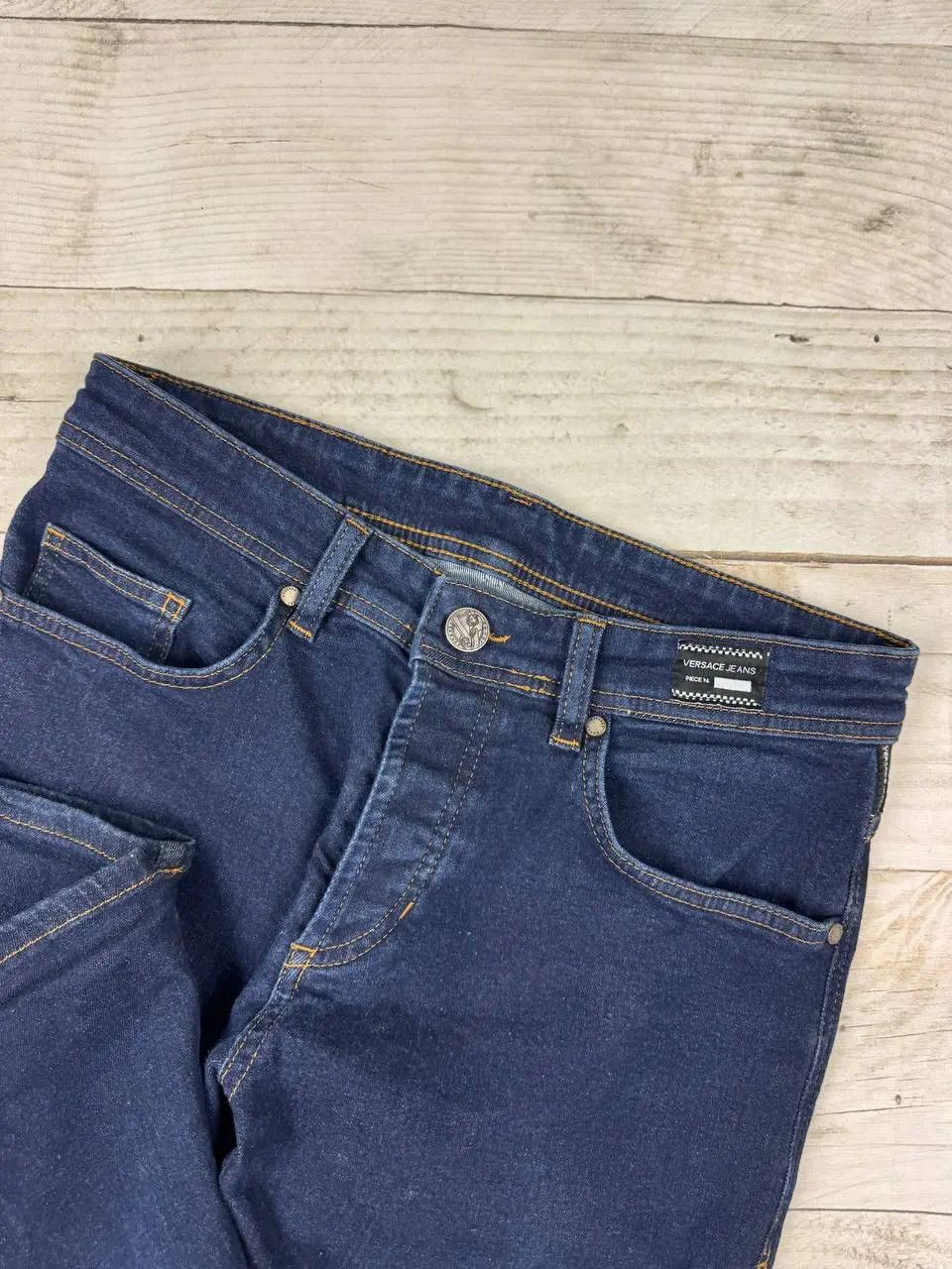 Versace Vintage Versace Jeans Skinny Fit Denim Big Logo Size US 30 / EU 46 - 16 Thumbnail