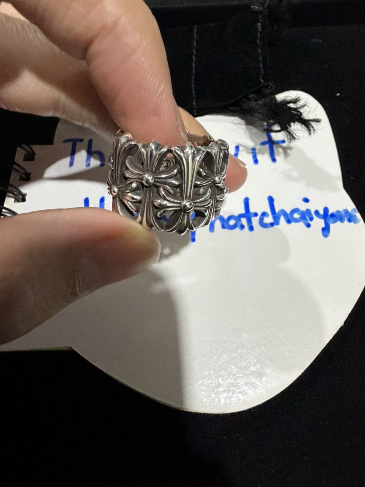 Chrome Hearts Chrome hearts Cemetery ring 8.5us Size ONE SIZE - 9 Thumbnail
