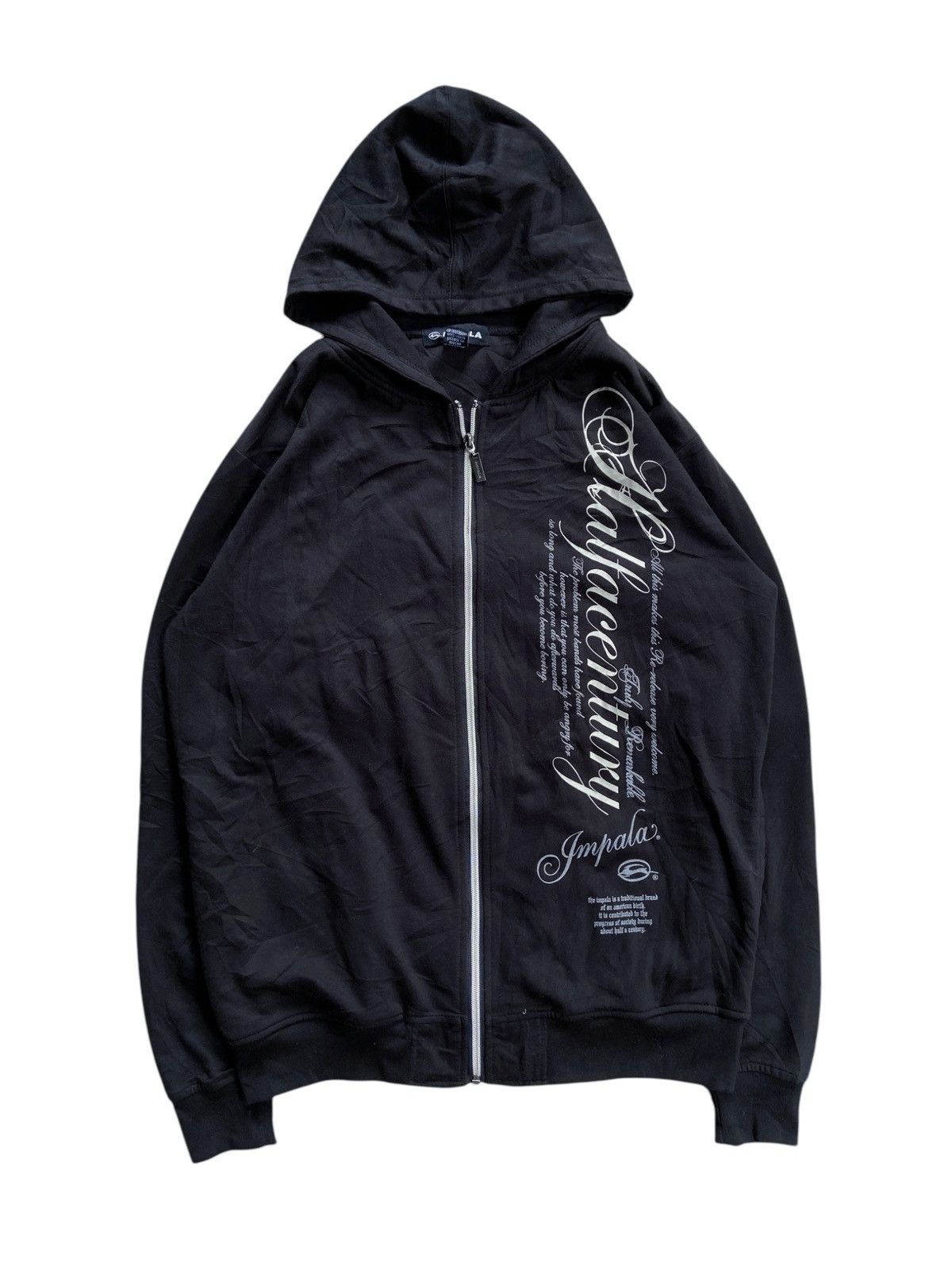 Isamu Katayama Backlash JAPANESE IMPALA POEM ZIP HOODIE Size US L / EU 52-54 / 3 - 1 Thumbnail