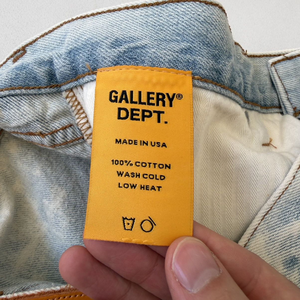 Gallery Dept. ‘Surf 5001’ Bleached Denim Jeans Size US 30 / EU 46 - 8 Thumbnail