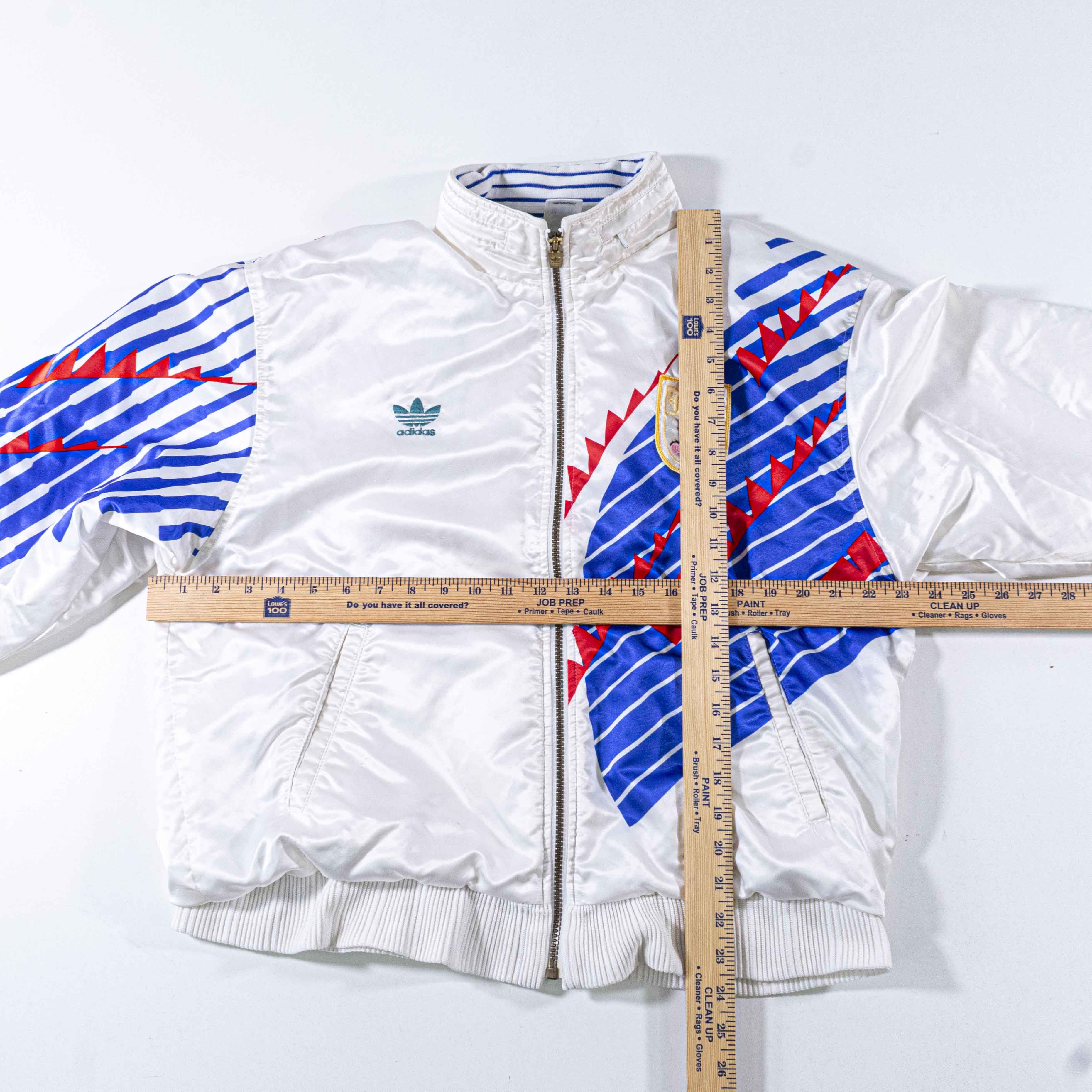 Adidas 1992 Japan National Team Adidas Tracksuit JASPO O Soccer Size US M / EU 48-50 / 2 - 2 Thumbnail