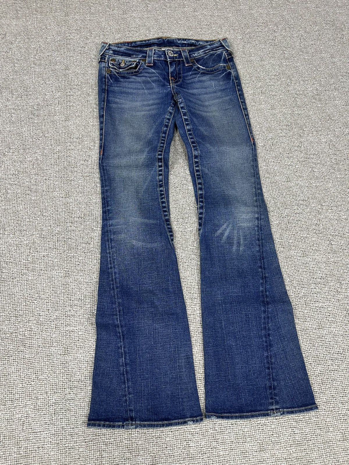 True Religion Y2K True Religion "Joey" Flare Usa Denim 27x32 D739 Size 27" / US 4 / IT 40 - 3 Thumbnail