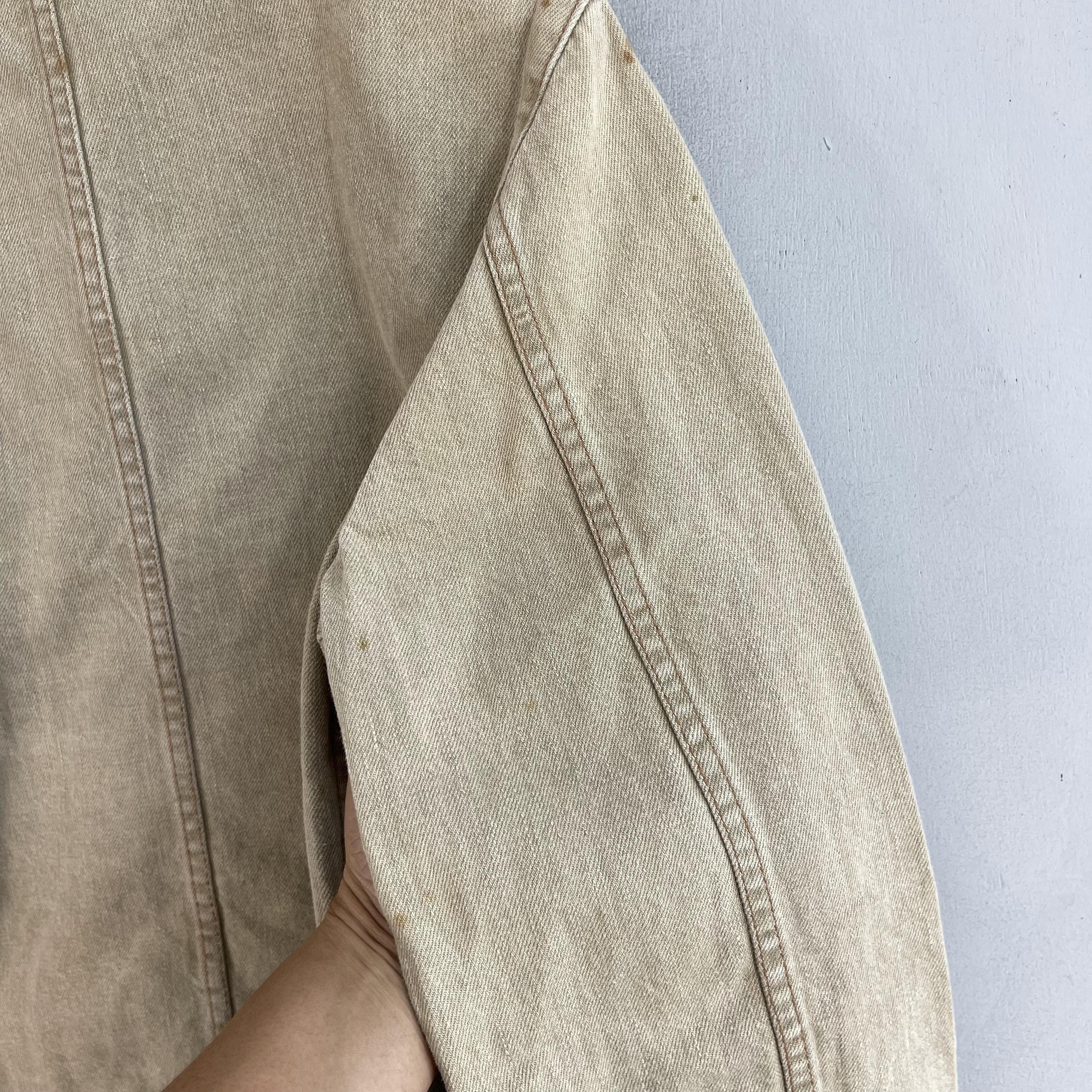 Japanese Brand × Melrose Vintage MEN'S MELROSE Denim Zipper Distressed Jacket Size US M / EU 48-50 / 2 - 11 Thumbnail