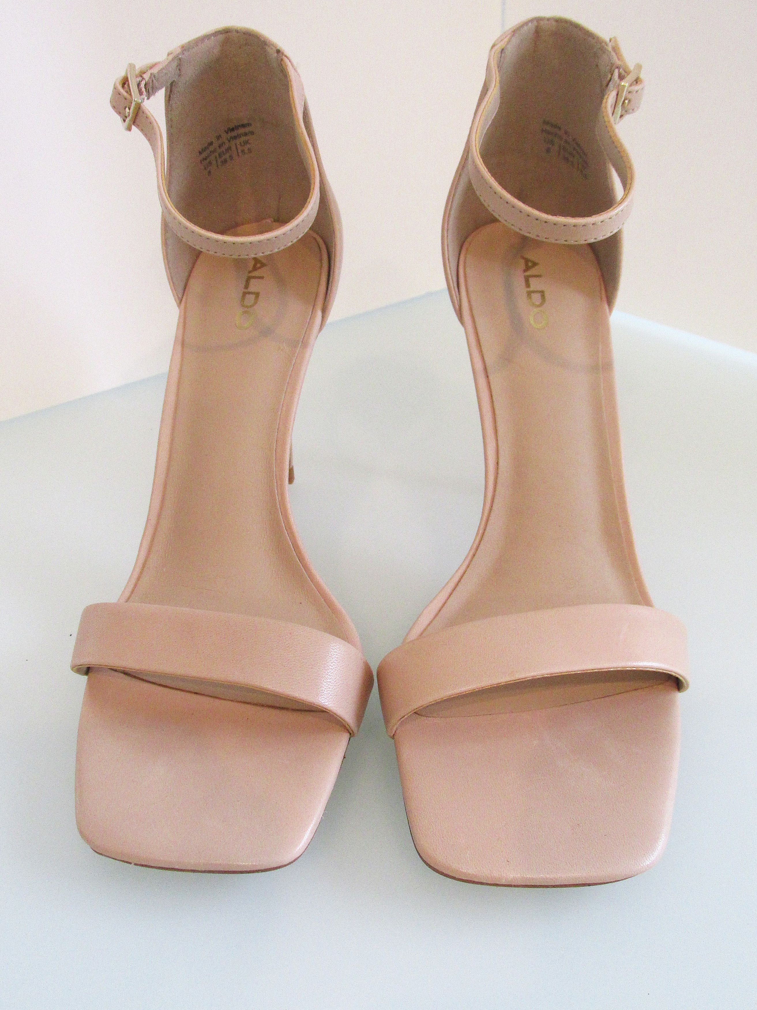 Aldo Aldo (Afendaven) Women's Open Toe Dress Heels Size 8M Size US 8 / IT 38 - 1 Thumbnail