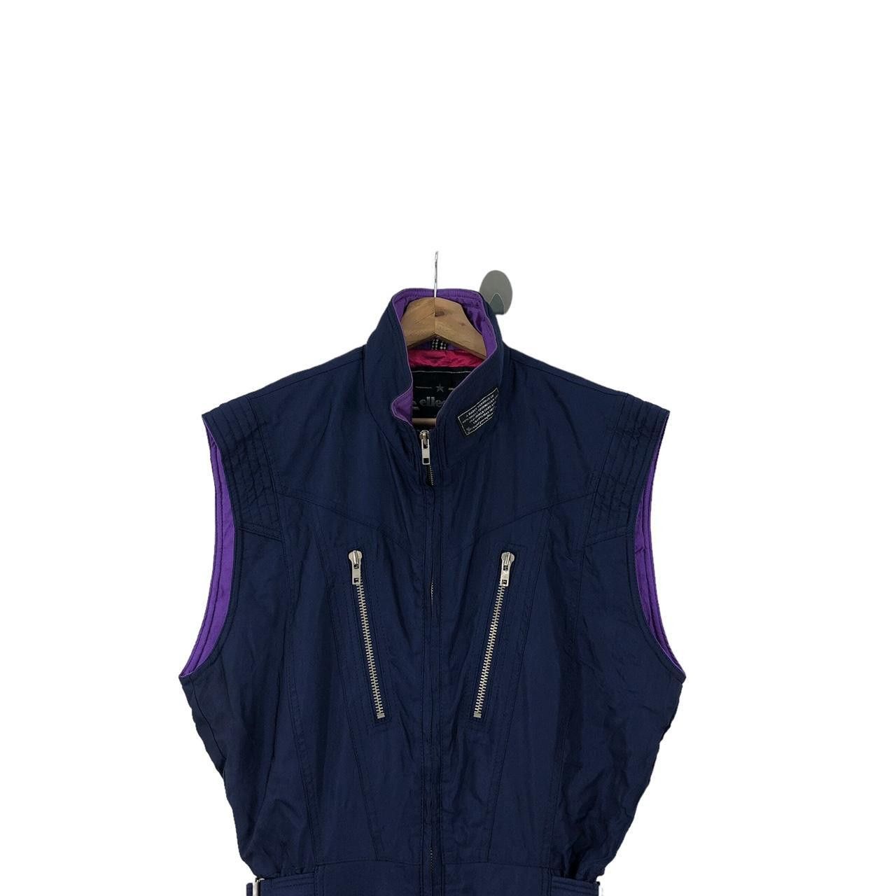 Ellesse Vintage ELLESSE ITALY Coverall Ski Jump Suit Overall Jacket Size 28" / US 6 / IT 42 - 3 Thumbnail