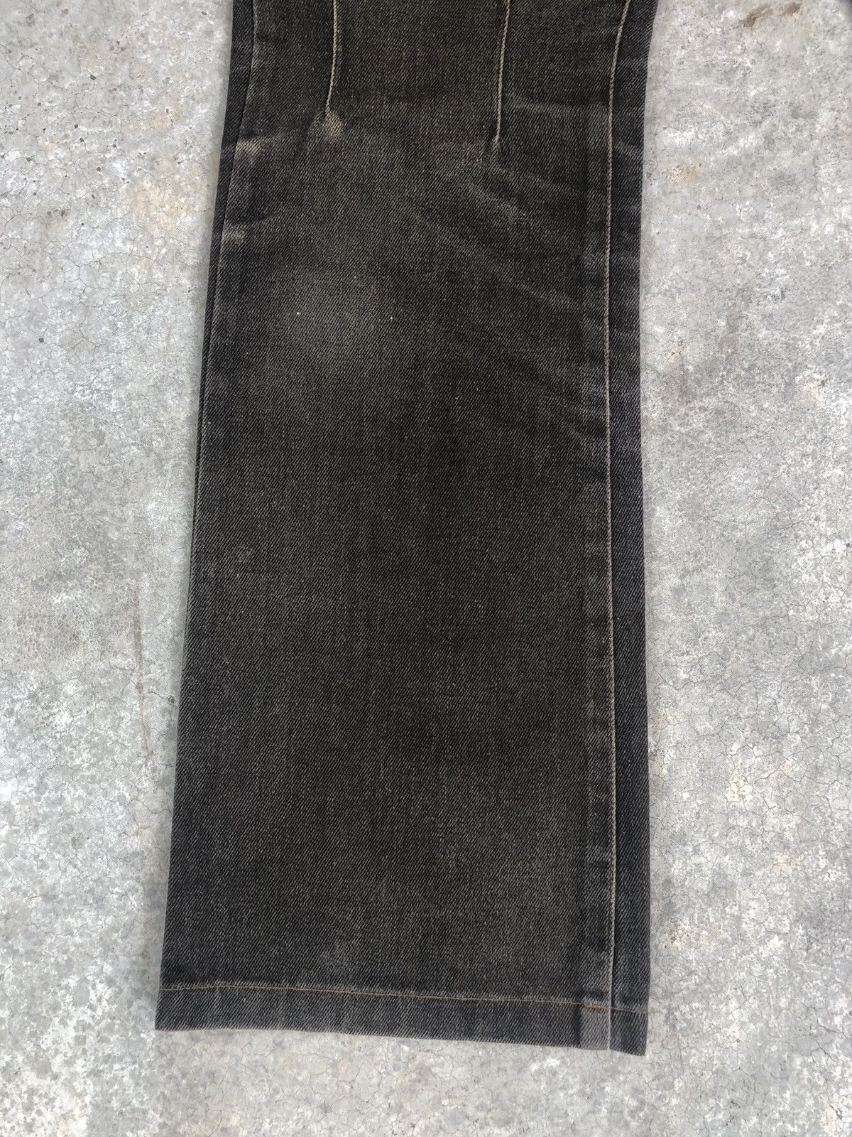 If Six Was Nine Japanese Melrose Flared Jeans Distressed Jeans Size US 32 / EU 48 - 6 Thumbnail