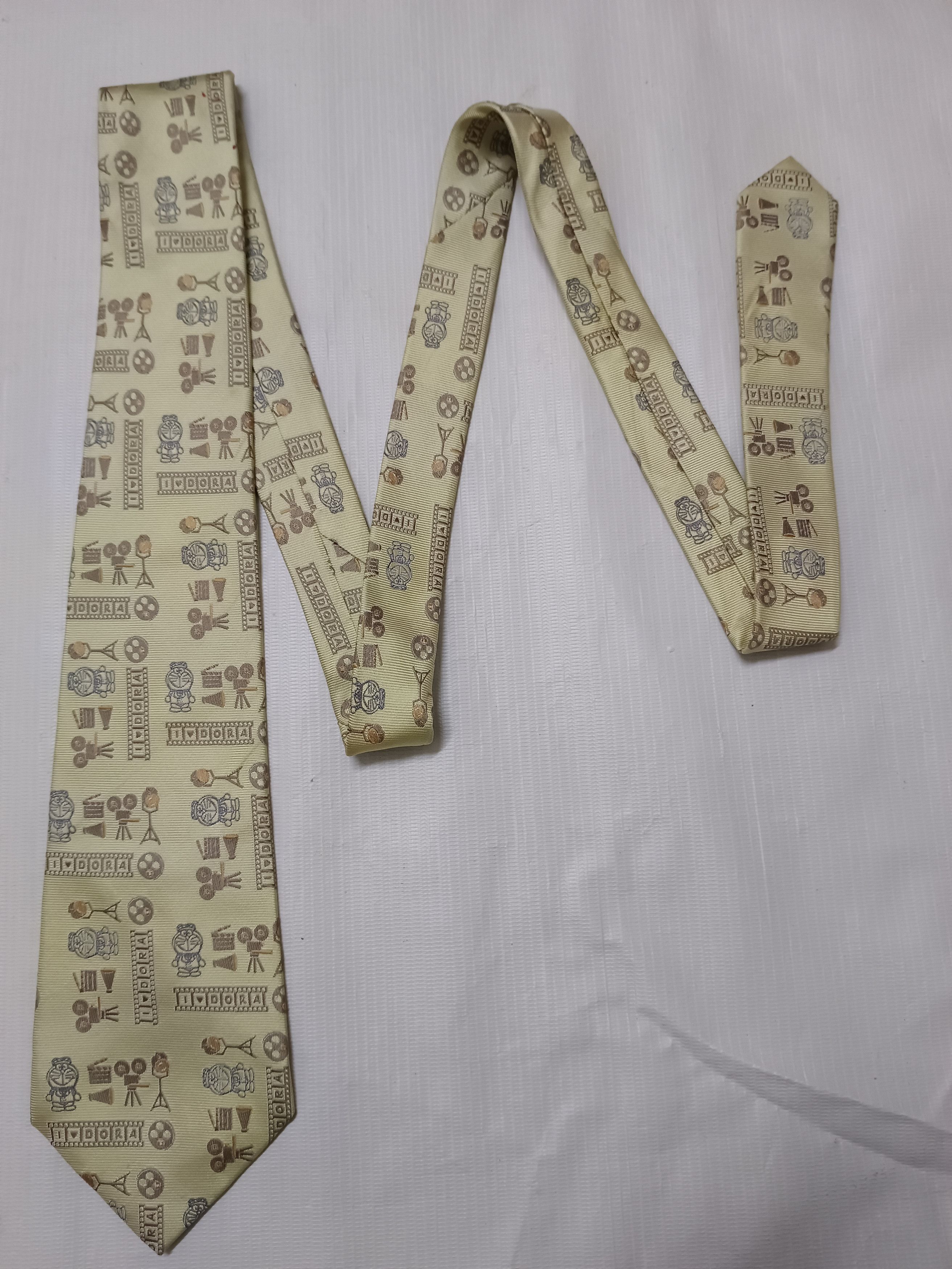 Anime × Japanese Brand Vintage Doraemon Anime Japan Tie Size ONE SIZE - 3 Thumbnail