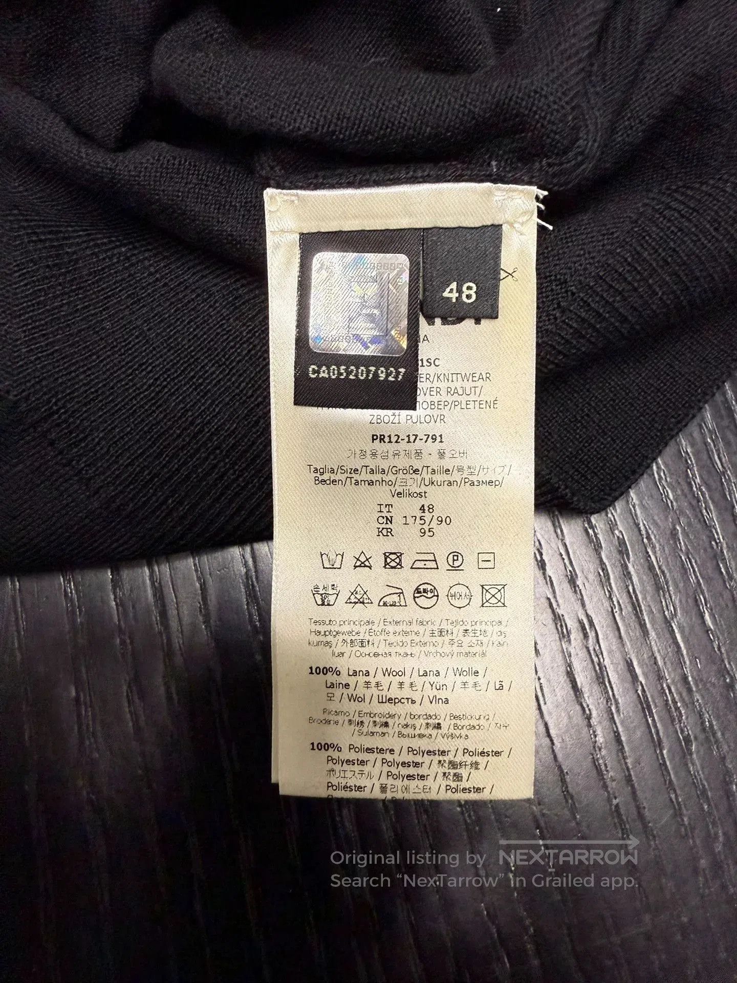 Fendi fendi black sweater with monster design. Size US L / EU 52-54 / 3 - 8 Thumbnail