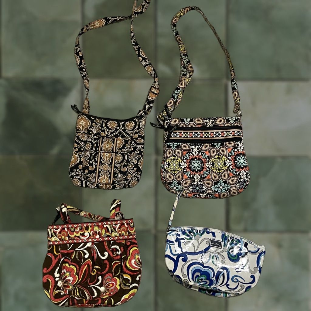 Vera Bradley Vera Bradley Purses Lot Of 4 Paisley Multicolor Cotton Blend Clutch & Others Women Size ONE SIZE - 1 Thumbnail