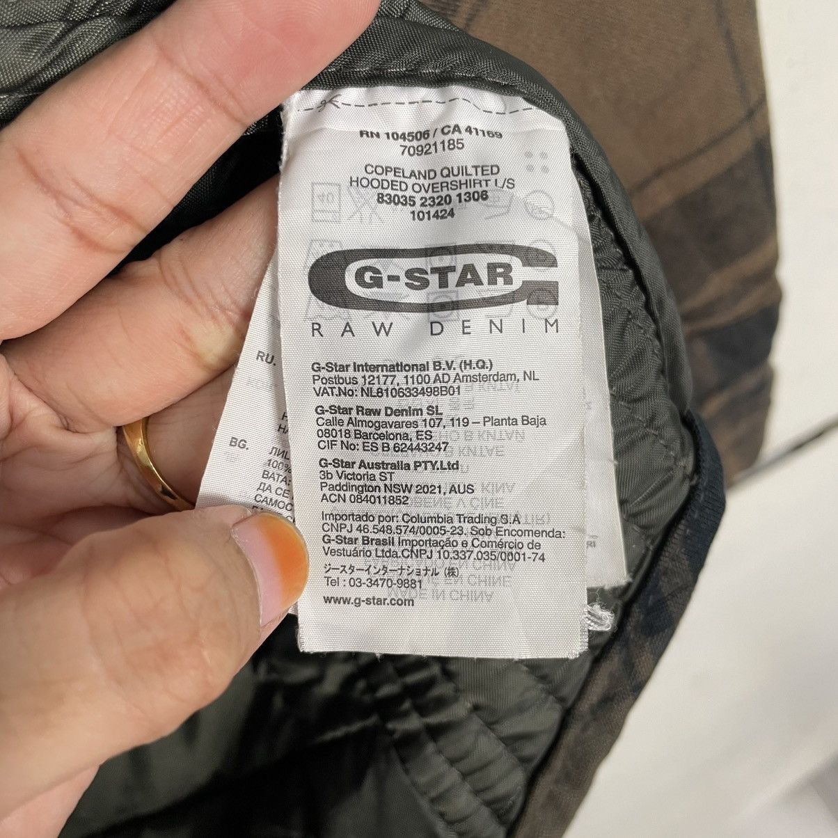 G-Star G Star Raw Tartan Hooded Jacket Size US M / EU 48-50 / 2 - 21 Thumbnail