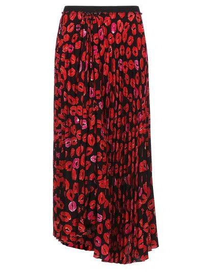 Marni o1y1125 Midi Skirt in Multicolor Size 26" / US 2 / IT 38 - 1 Thumbnail