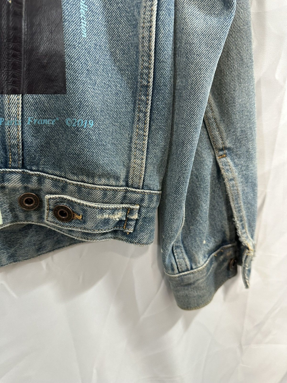 Off-White Off-White Denim Jacket Size US M / EU 48-50 / 2 - 15 Thumbnail