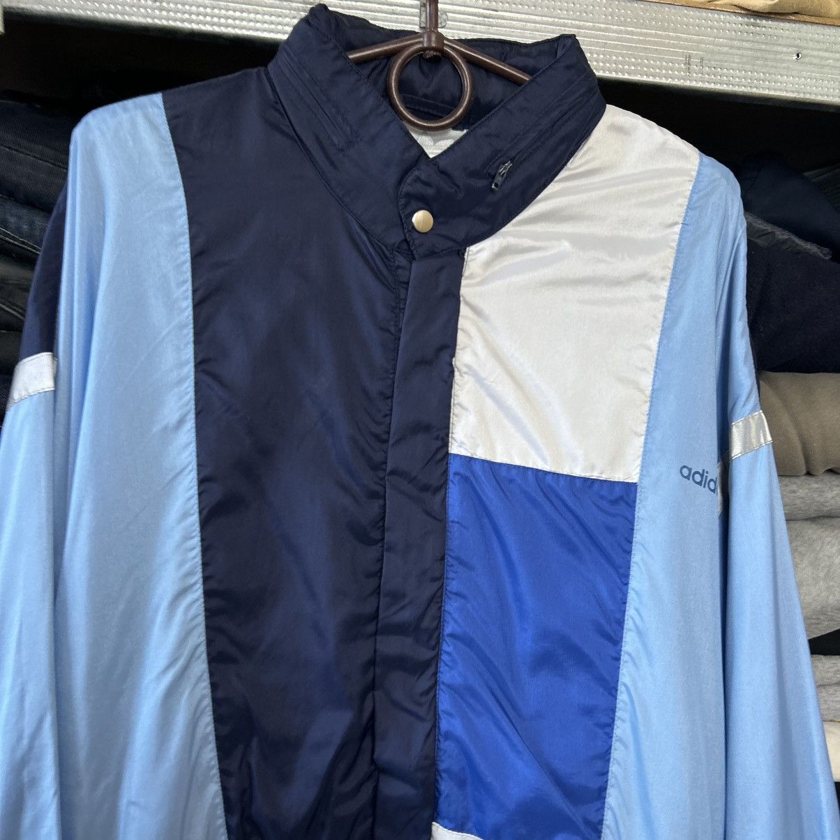 Adidas Vintage Adidas Small Logo 90’s Nylon Streetwear opti jacket Size M / US 6-8 / IT 42-44 - 2 Thumbnail