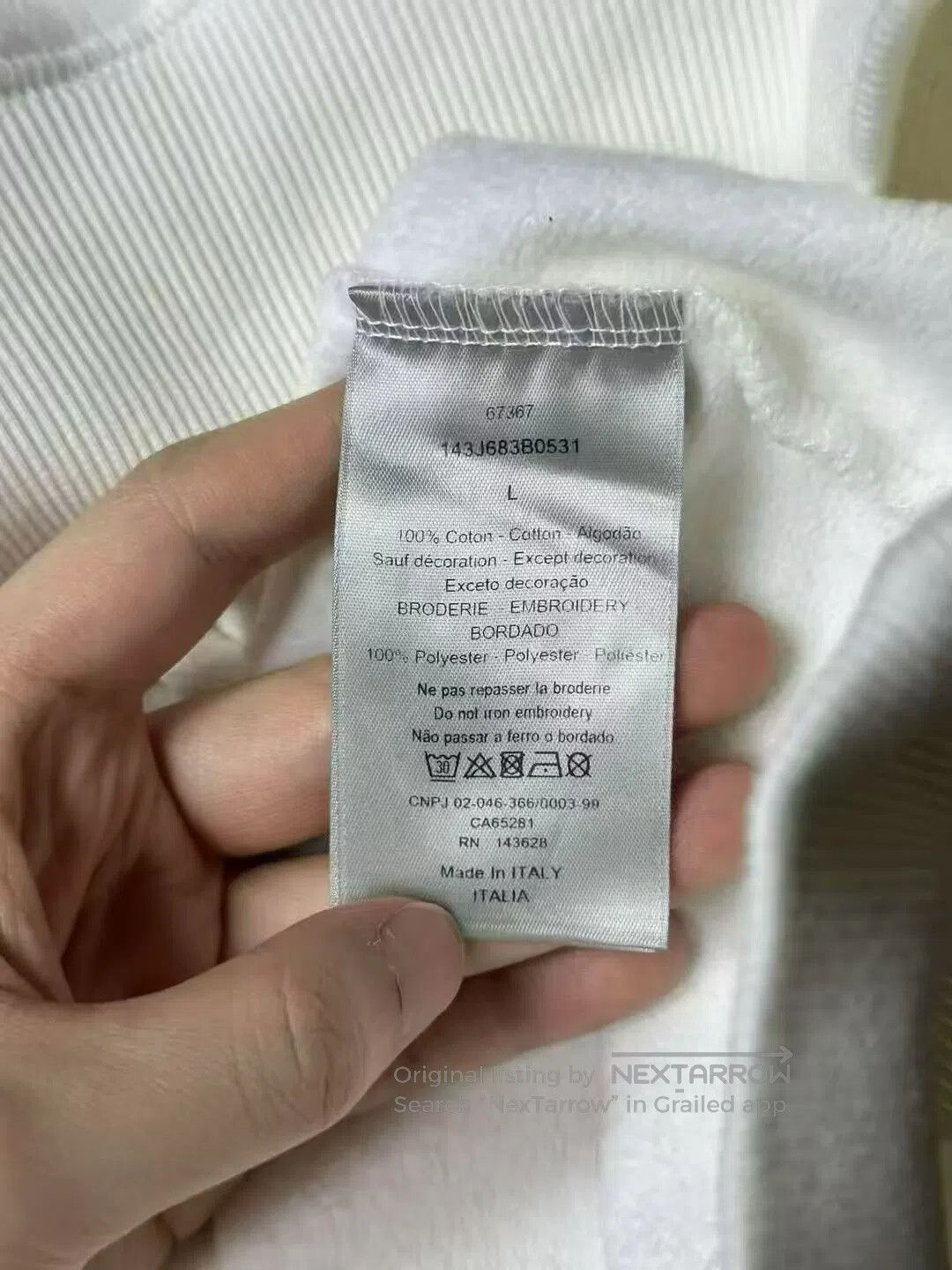 Dior Dior Hoodie| Size US L / EU 52-54 / 3 - 4 Thumbnail