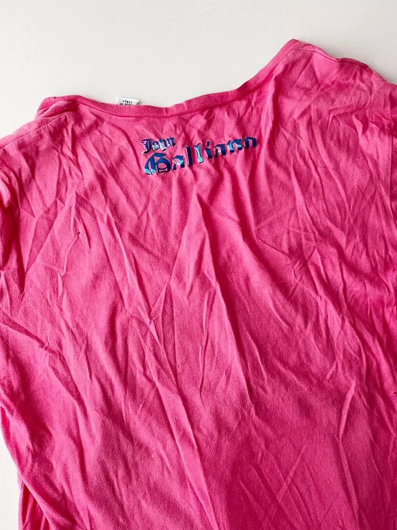 John Galliano John Galliano Portrait of myself Ripped T-shirt 2504-Nextar Size XS / US 0-2 / IT 36-38 - 7 Thumbnail