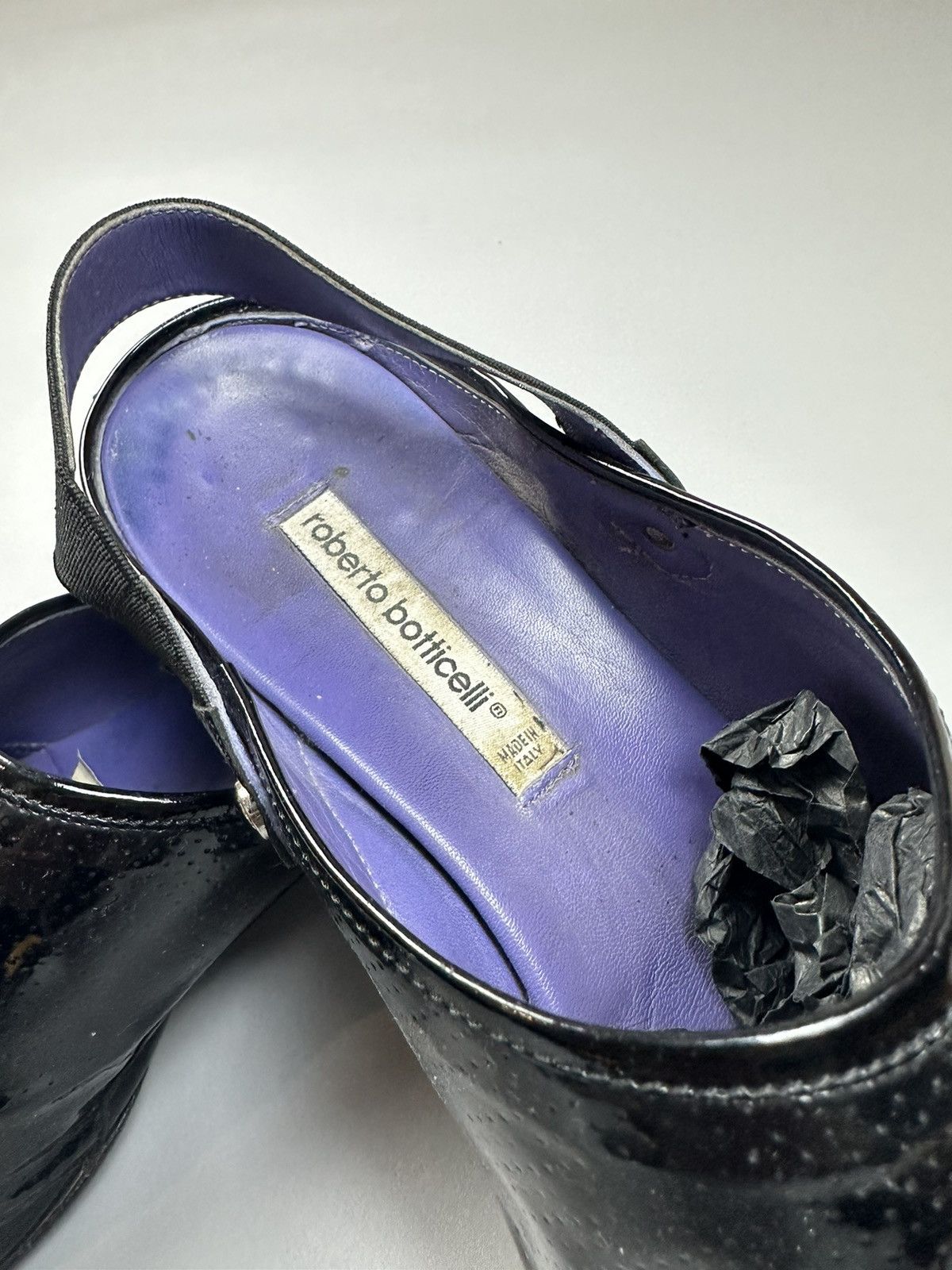 Roberto Botticelli Roberto Botticelli Vintage perforated leather shoes Size US 11.5 / EU 44-45 - 6 Thumbnail