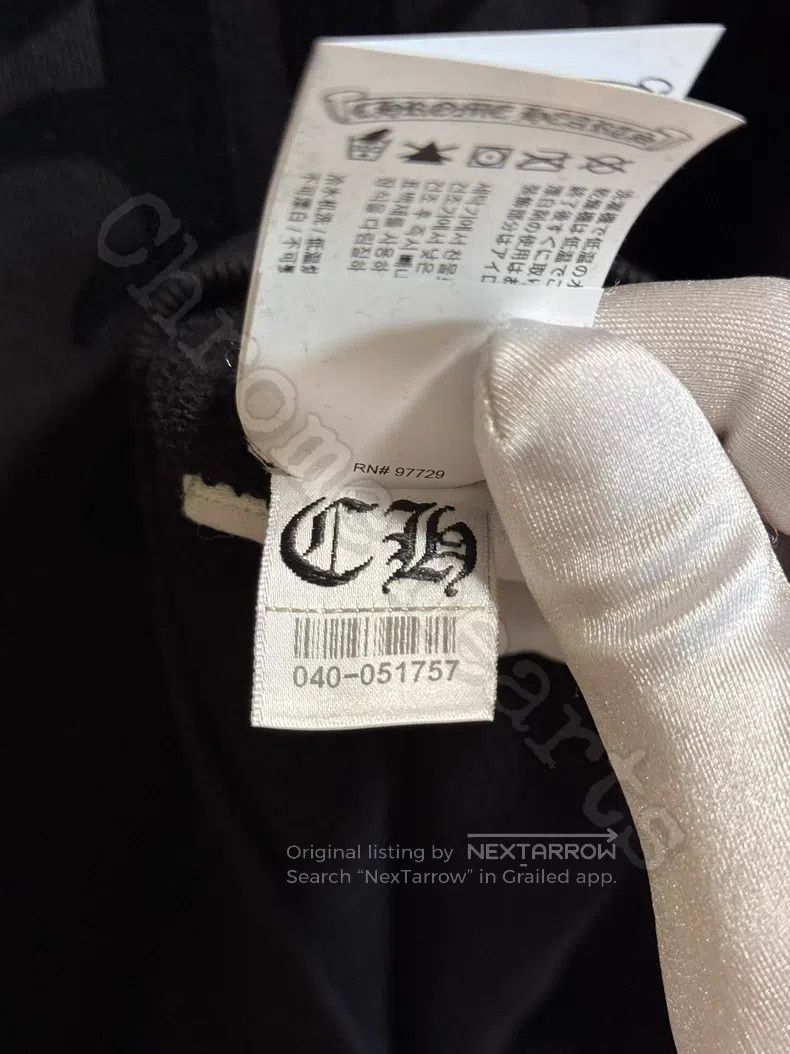 Chrome Hearts CHROME HEARTS Size M Black flocking sweater Size US M / EU 48-50 / 2 - 3 Thumbnail