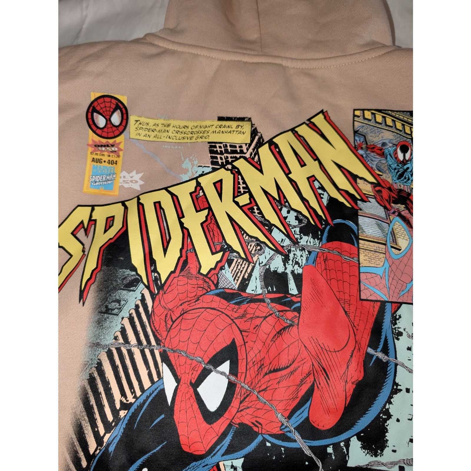 Marvel Comics New W/O tags! Spider-Man Venom comic Page Hoodie Medium Size US M / EU 48-50 / 2 - 9 Thumbnail
