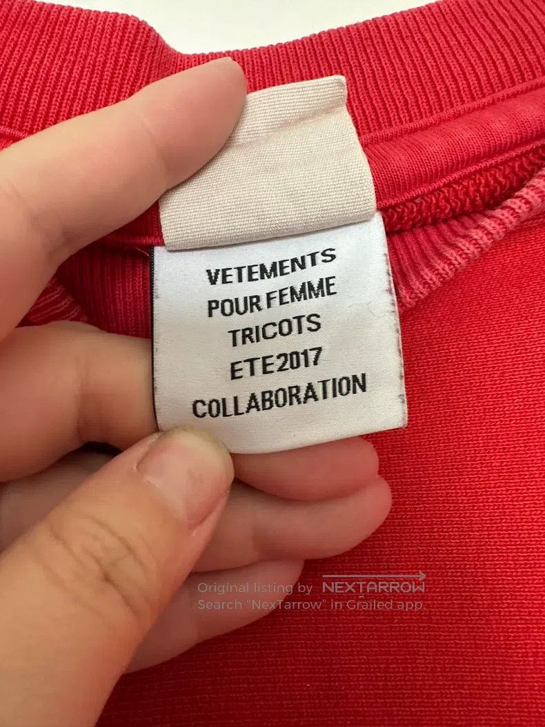 Vetements Vetements Hoodie Size US XS / EU 42 / 0 - 3 Thumbnail