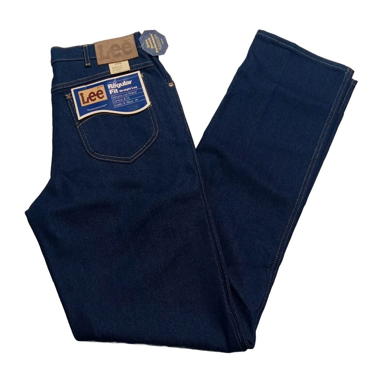 Lee Vintage Lee Jeans Men's Size 33x36 Regular Fit Straight Leg Size US 33 - 1 Thumbnail