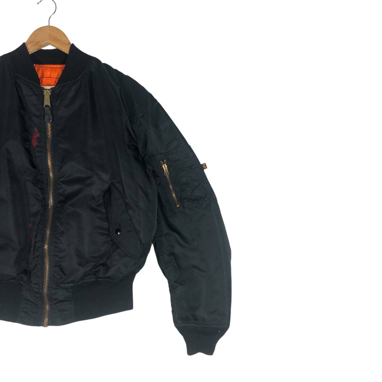 Alpha Industries × Vintage Vintage Alpha Industries MA-1 Bombers Jacket Size US L / EU 52-54 / 3 - 4 Thumbnail