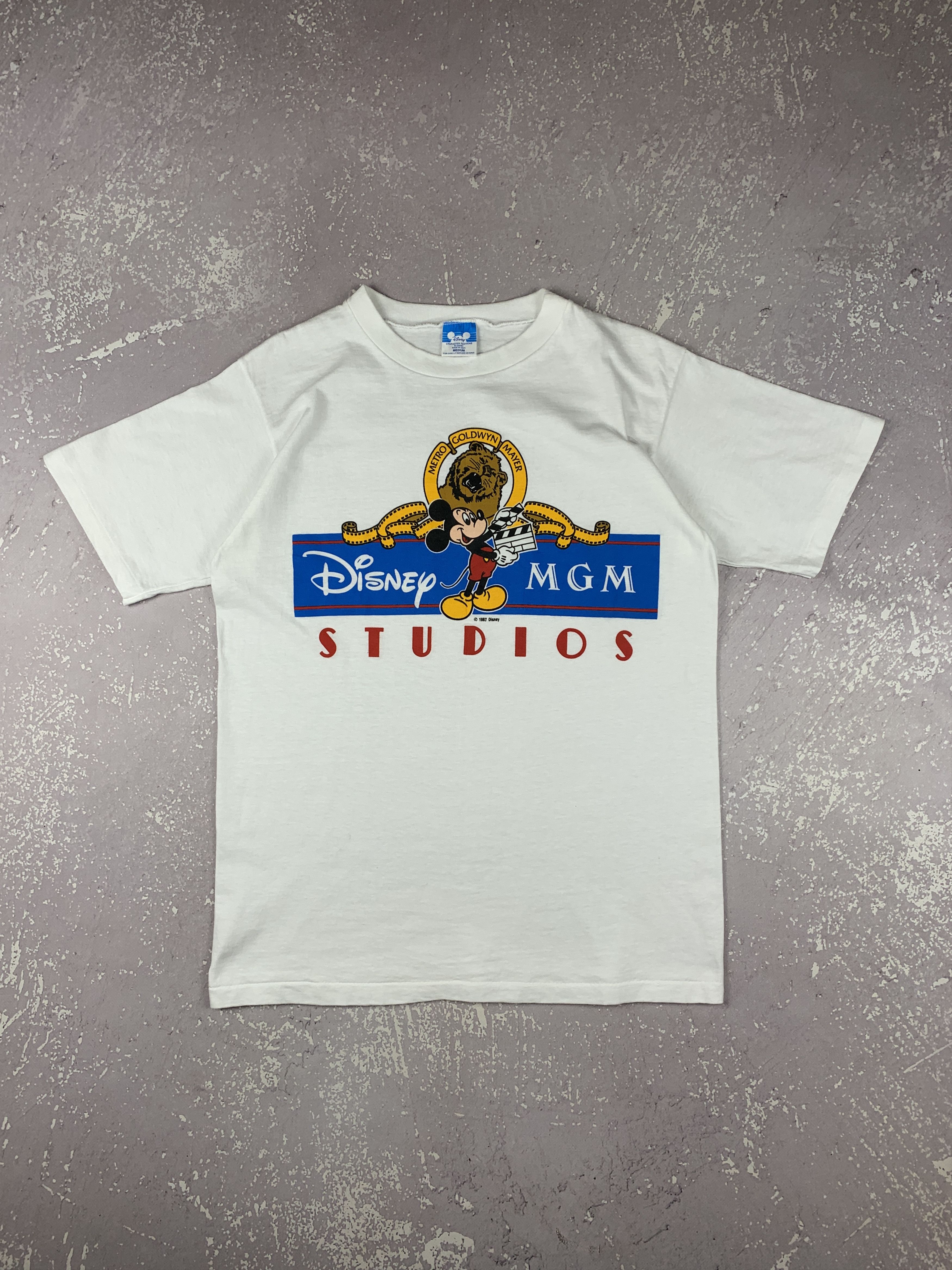 Disney × Mickey Mouse 1987 Disney MGM Mickey Promo Single Stitch Promo Shirt Size US M / EU 48-50 / 2 - 1 Thumbnail
