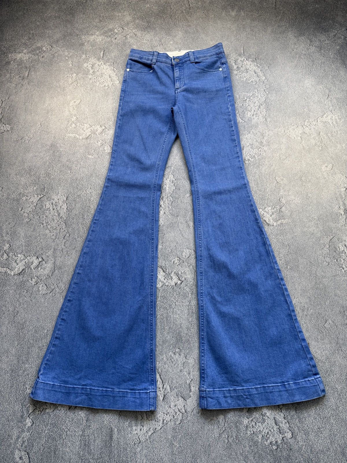 Stella McCartney Stella McCartney Flared Straight Pants Size 26" / US 2 / IT 38 - 1 Thumbnail