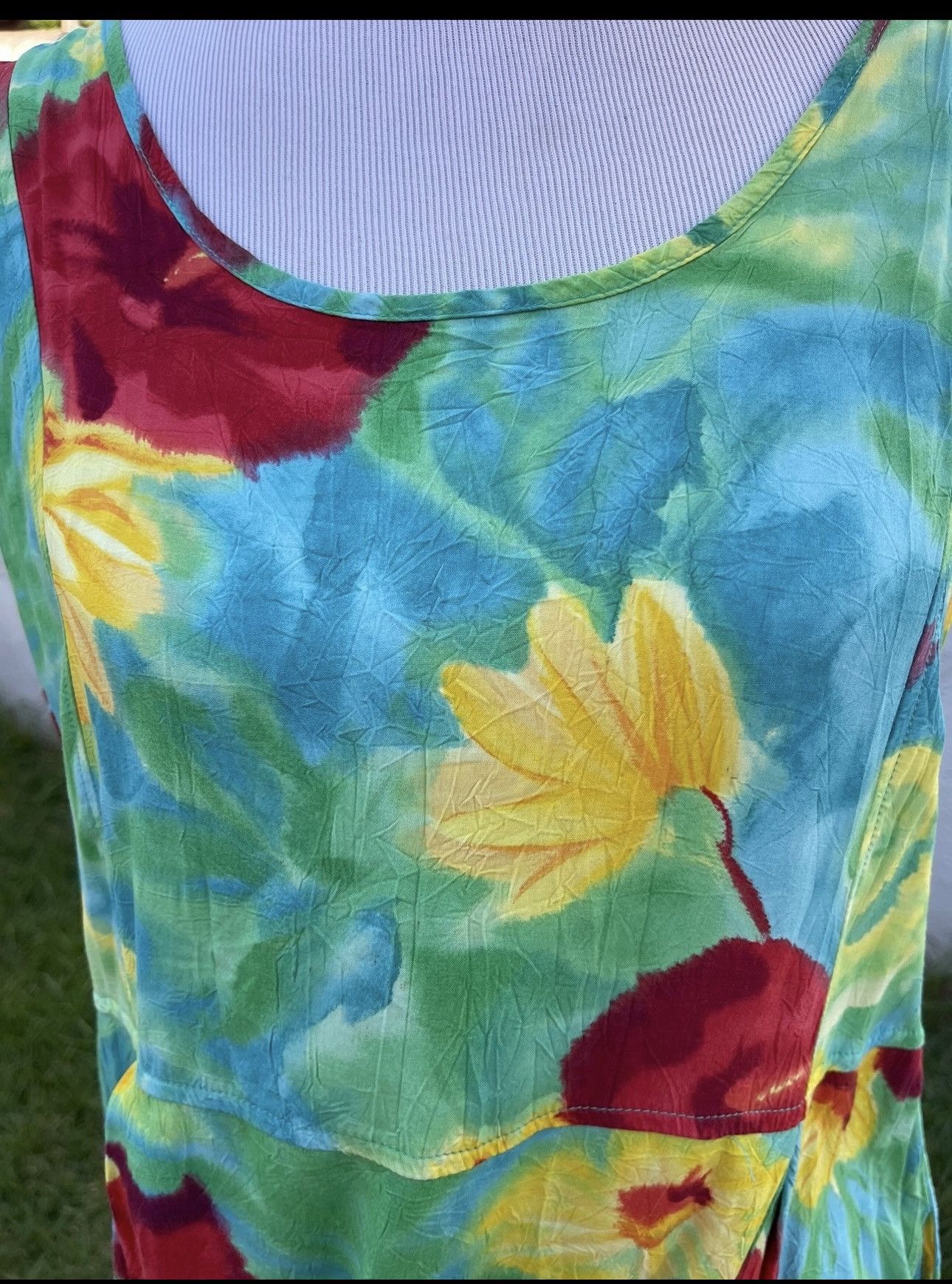 Jams World PreOwned Jams World Multicolored Hawaiian Print Women's L Size L / US 10 / IT 46 - 3 Thumbnail