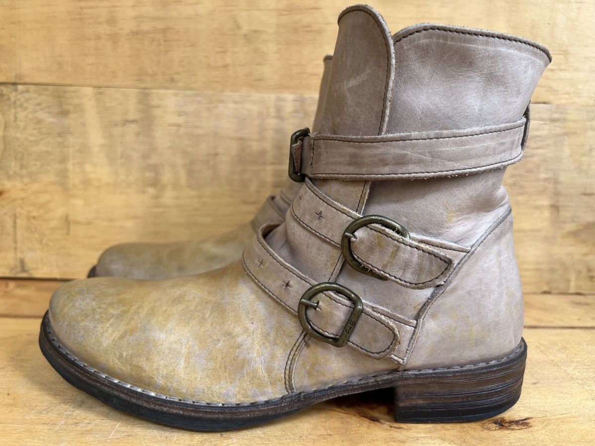 Fiorentini + Baker Fiorentini + Baker Edwin Eternity 3 Buckle Leather Boot Size US 8 / IT 38 - 4 Thumbnail