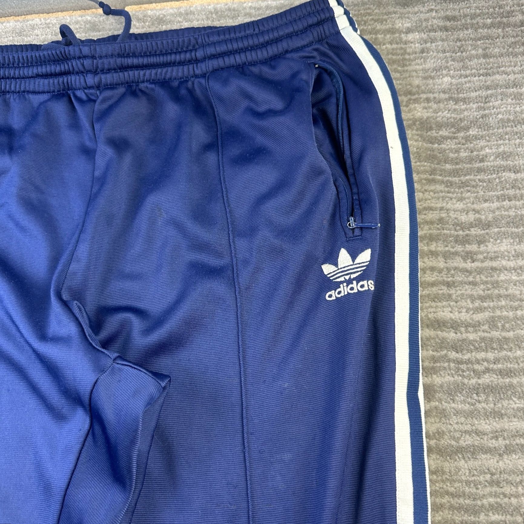 Adidas VINTAGE Adidas Pants Mens XL Blue Firebird Sweatpants Tricot Track Sweatpants Firebird adidas Originals Size US 36 / EU 52 - 5 Thumbnail