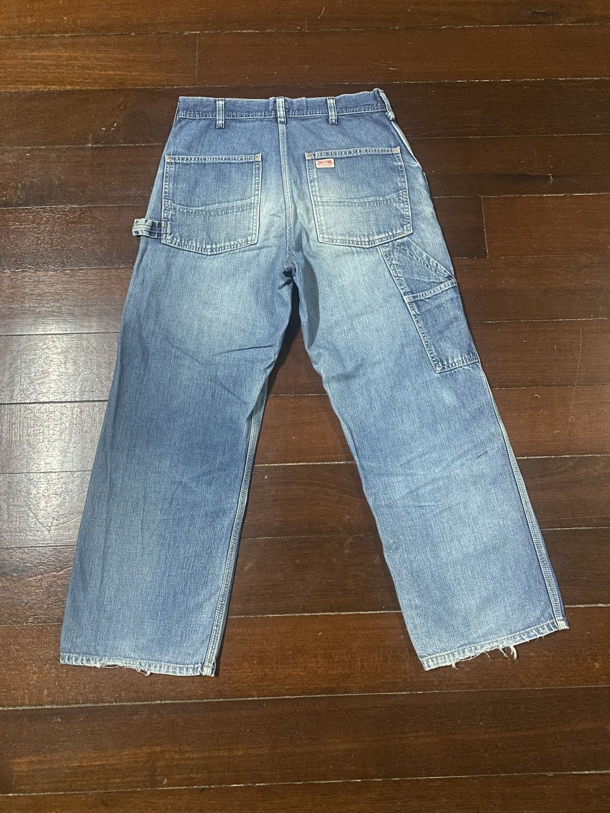 Japanese Brand Vintage Edwin 101 Carpenter Jeans Workers Pants mud wash Size US 31 - 9 Thumbnail