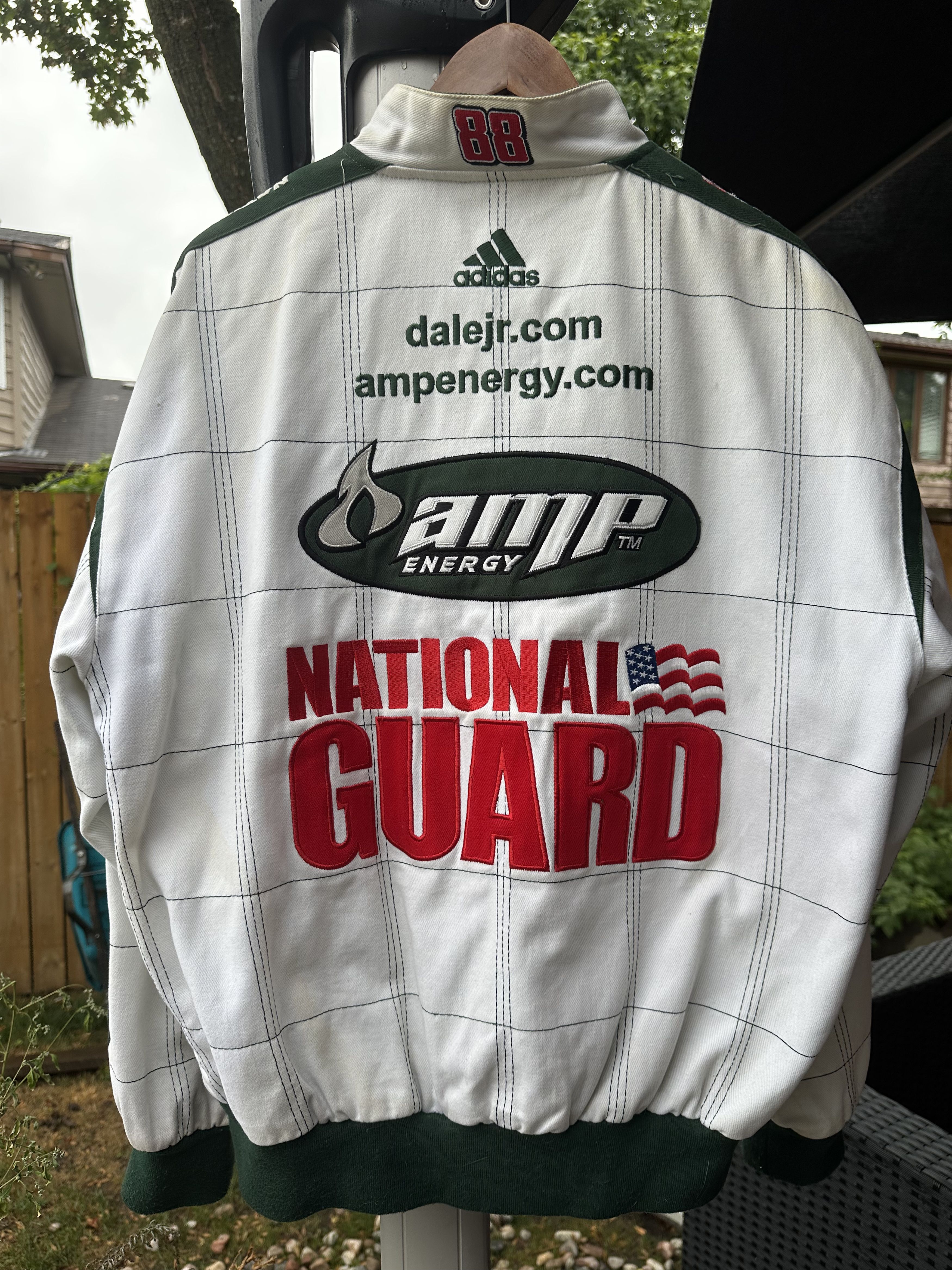 NASCAR Adidas AMP National Guard Earnhardt Racing Jacket Size US M / EU 48-50 / 2 - 3 Thumbnail