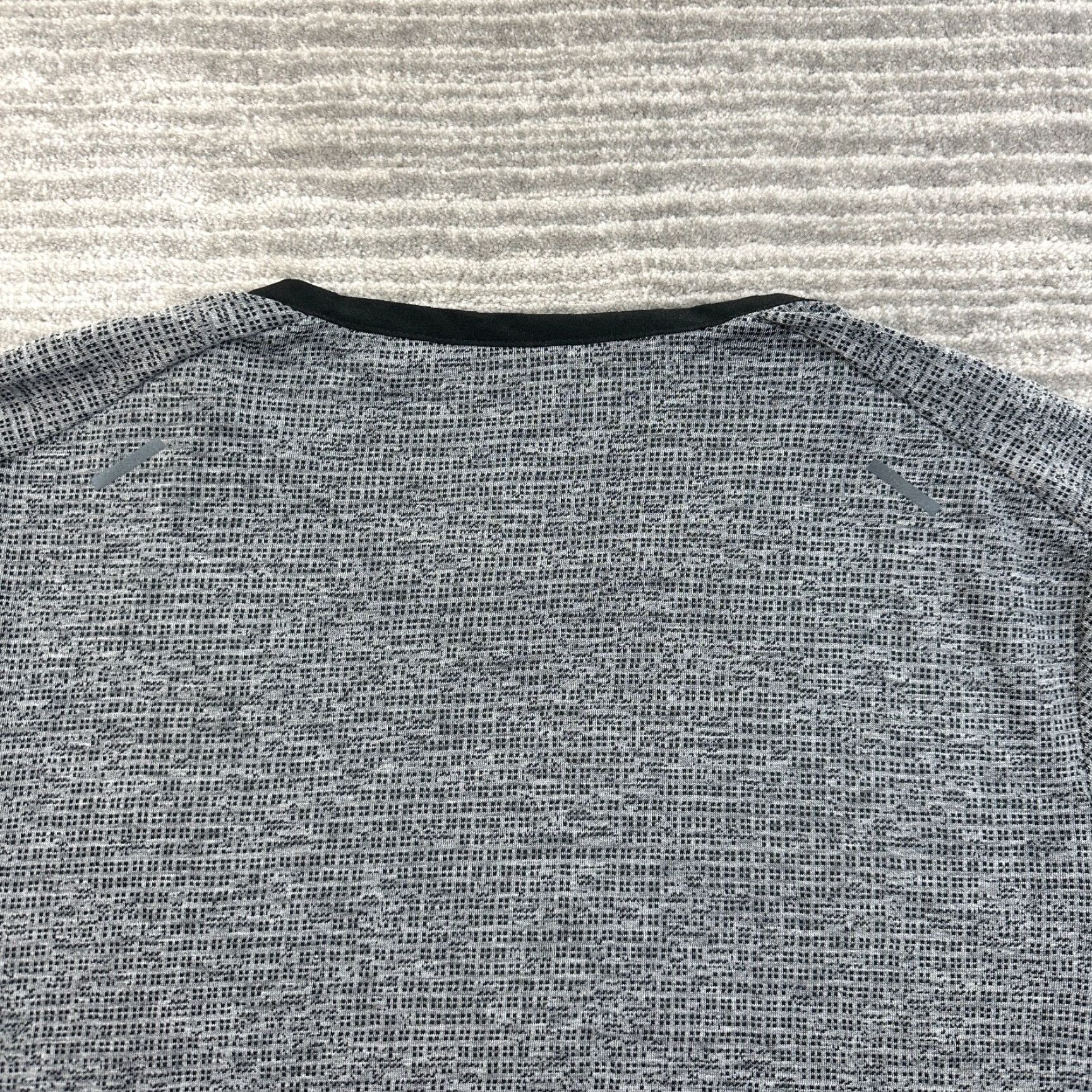 Nike Nike Shirt Mens Medium Gray Slim Fit Gym Training Running Dri Fit Size US M / EU 48-50 / 2 - 5 Thumbnail