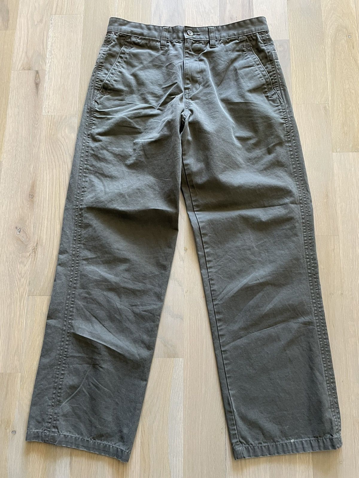 Other Green Straight Leg Pants Size US 30 / EU 46 - 2 Thumbnail