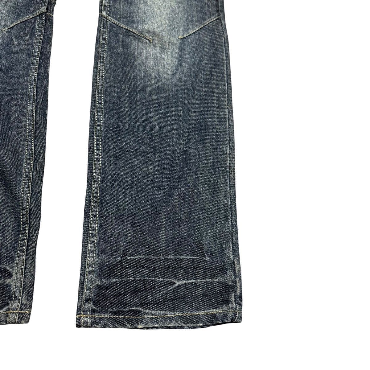 PPFM PPFM Double Waist Layered Denim Jeans Size US 32 / EU 48 - 9 Thumbnail
