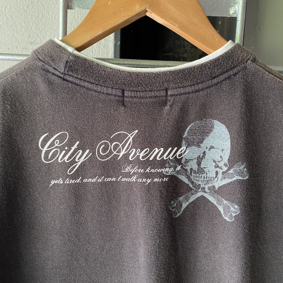Japanese Brand CITY NATURAL Punk Y2K Tee Size US L / EU 52-54 / 3 - 8 Thumbnail