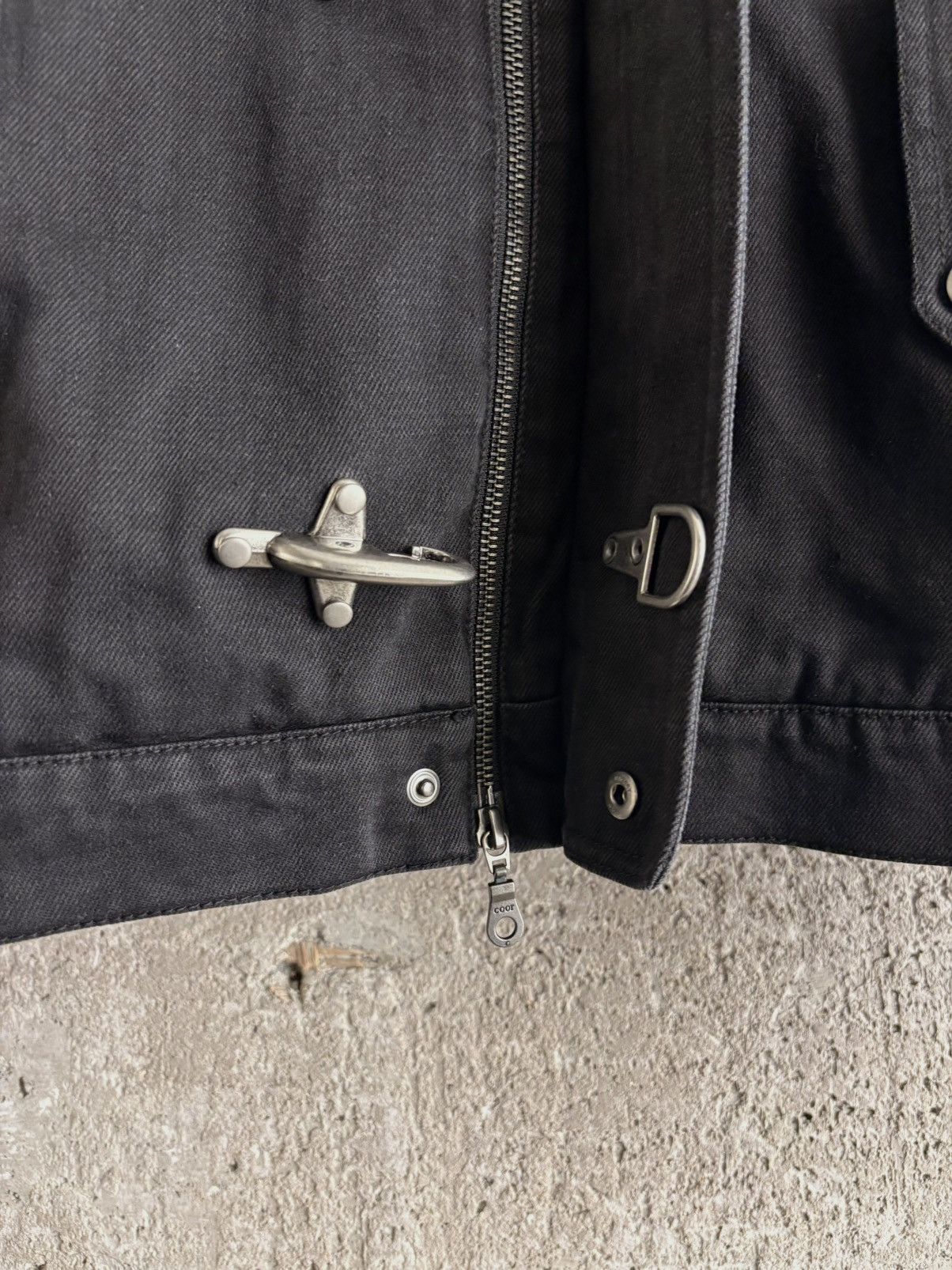 Japanese Brand Black denim jacket | Coor Size US S / EU 44-46 / 1 - 5 Thumbnail