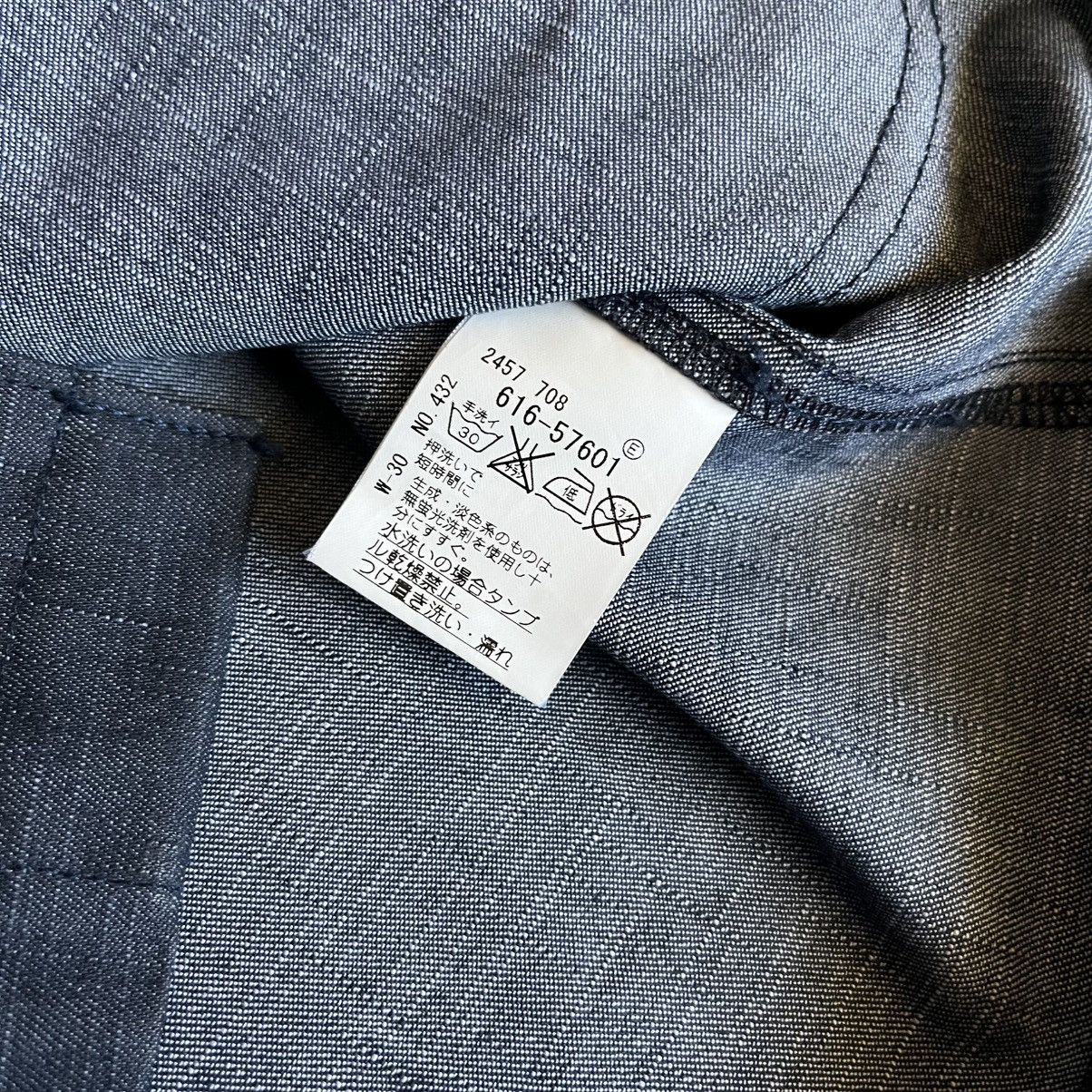 Takeo Kikuchi Takeo Kikuchi Waxed Denim Chore Button Up Jean Jacket Japan Size US XL / EU 56 / 4 - 6 Thumbnail