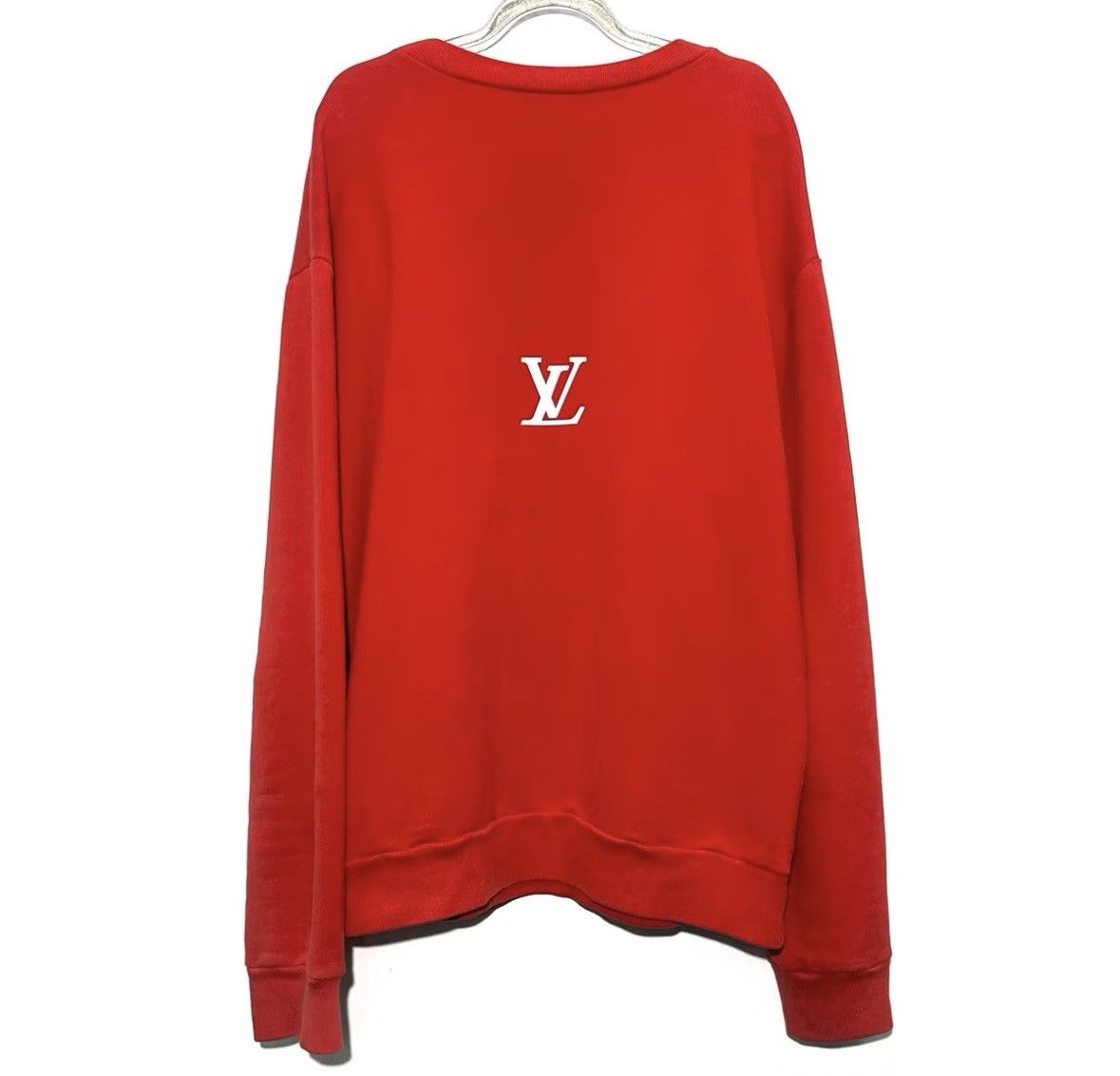 Louis Vuitton LV red sweater size xl wxx Size US XL / EU 56 / 4 - 2 Thumbnail