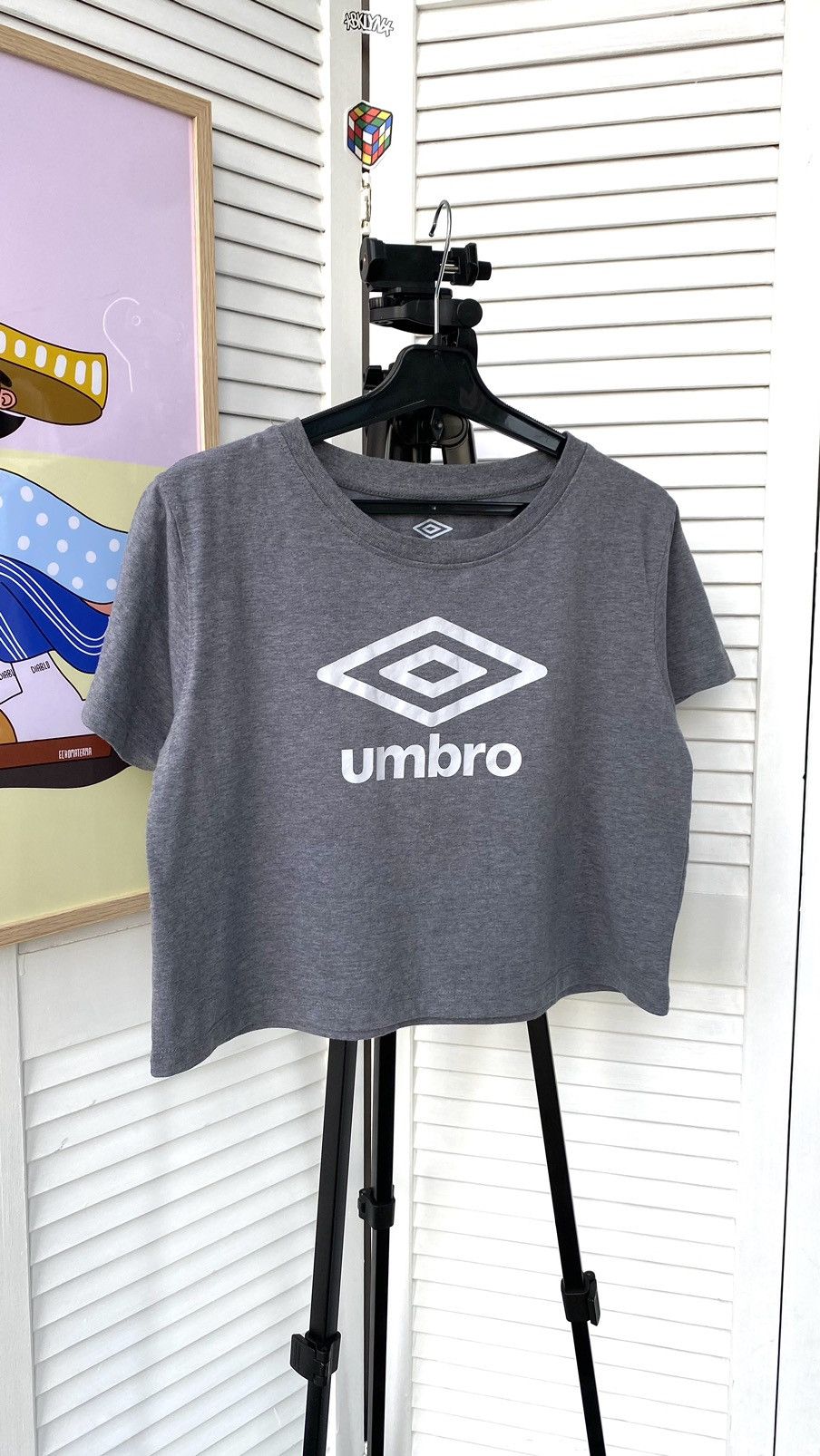 Umbro Umbro Crop Top Tee Shirt Bog Logo Size M / US 6-8 / IT 42-44 - 6 Thumbnail