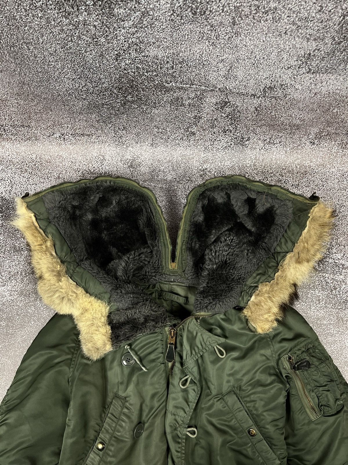 Alpha Industries × If Six Was Nine × Vintage 60s Alpha Industries N-2B coyote fur flight bomber jacket Size US S / EU 44-46 / 1 - 8 Thumbnail
