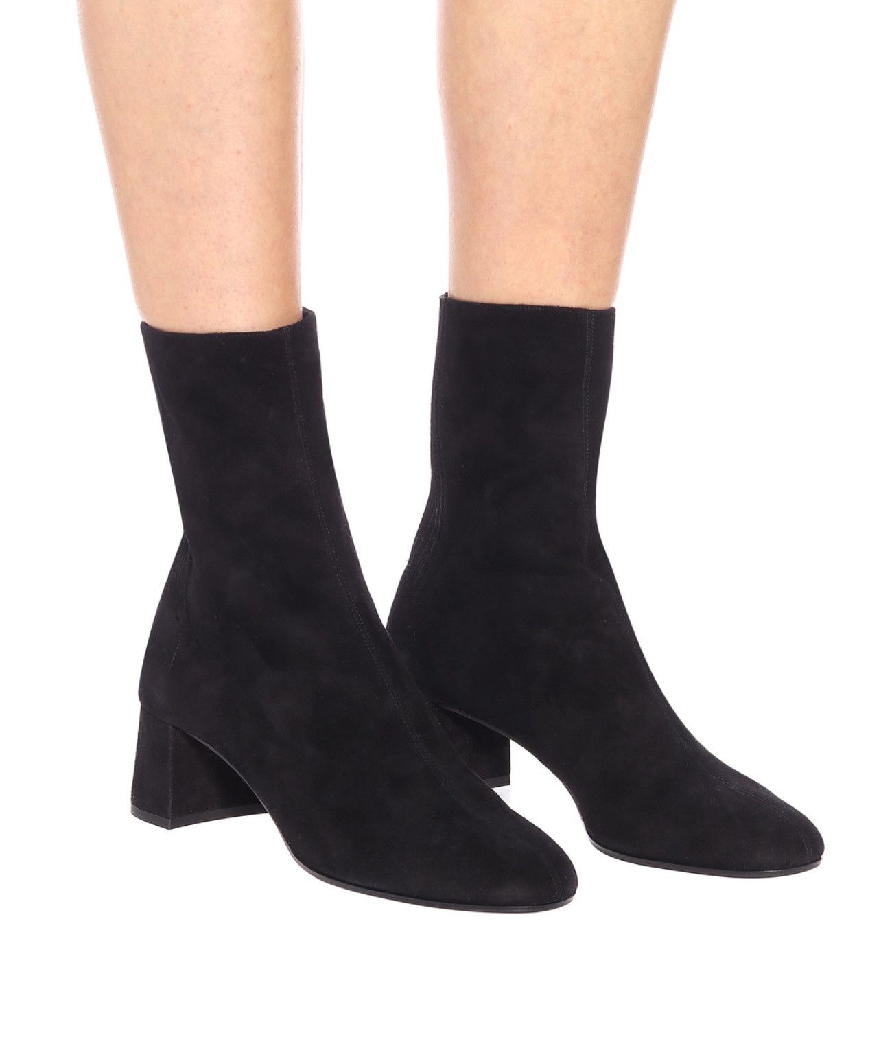 Aquazzura Aquazzura Saint Honore Suede Ankle Boots size 35.5 Size US 5.5 / IT 35.5 - 3 Thumbnail
